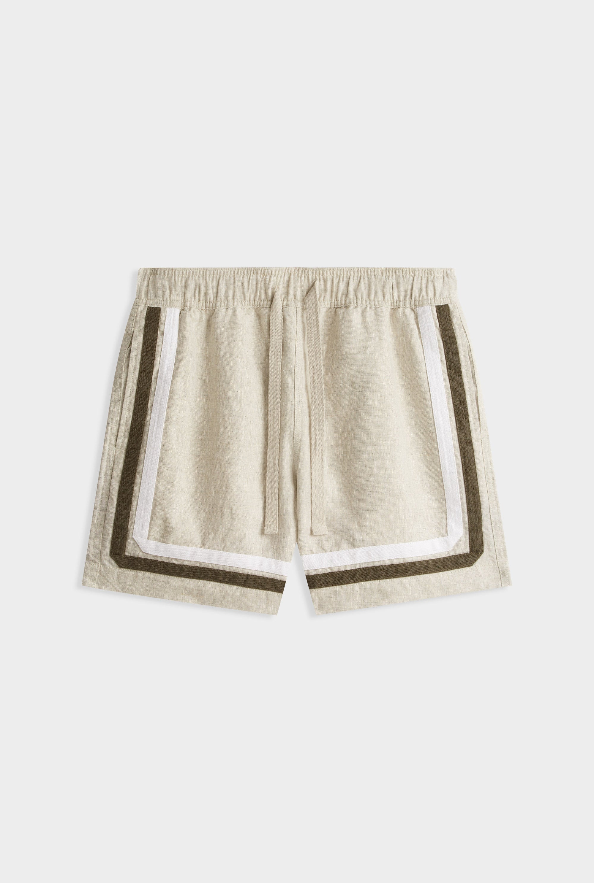 Crochet Border Lounge Short -  Sand