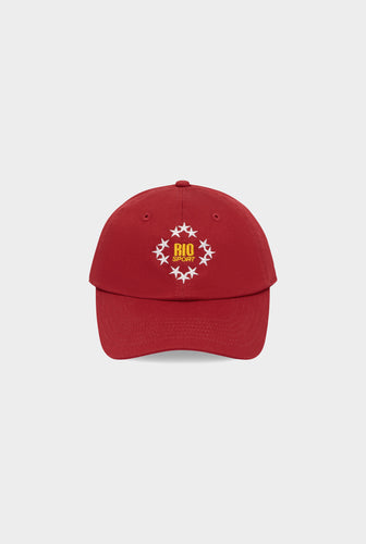 Venroy Rio Cotton Logo Cap - Picante