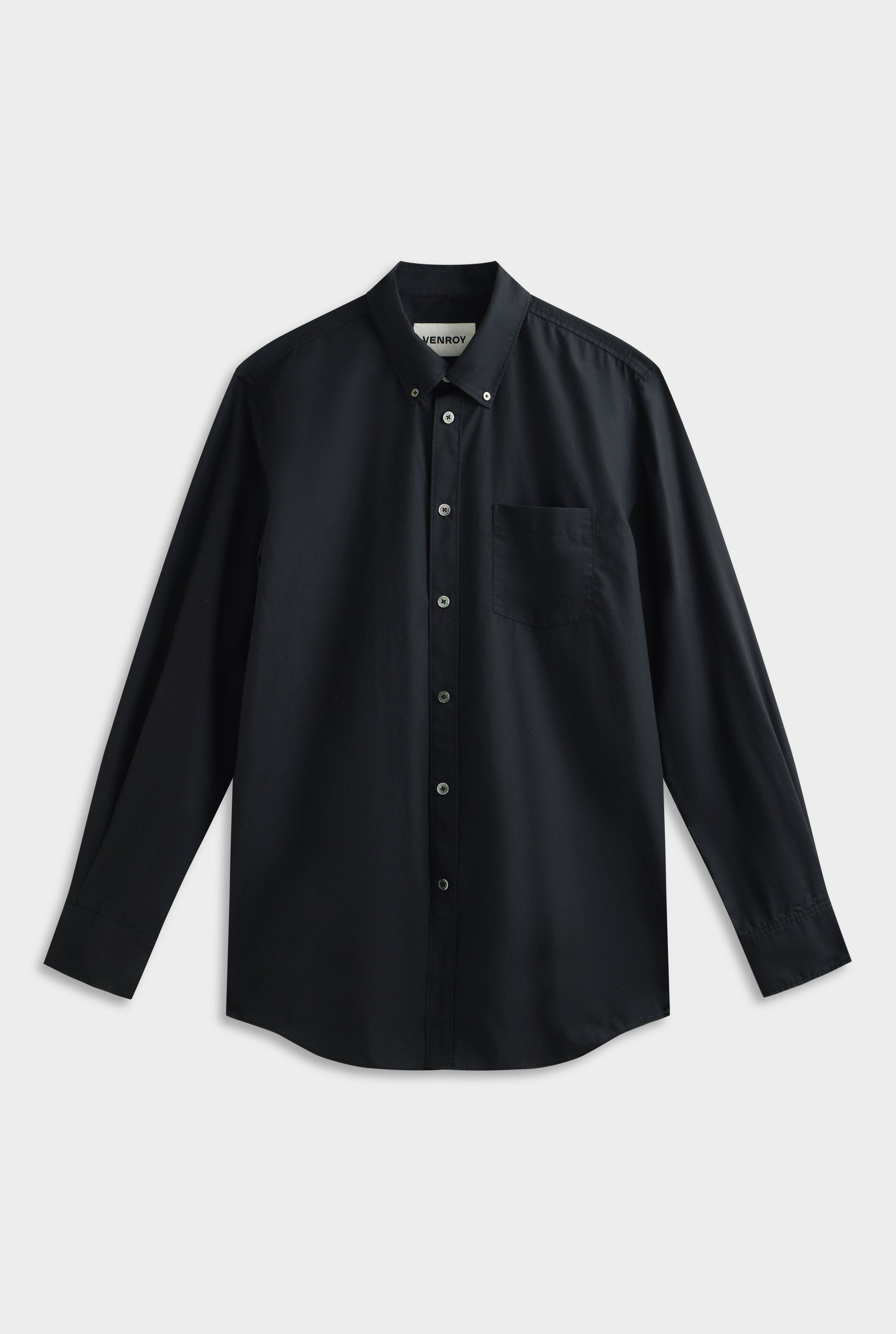 Classic Cotton Shirt - Black