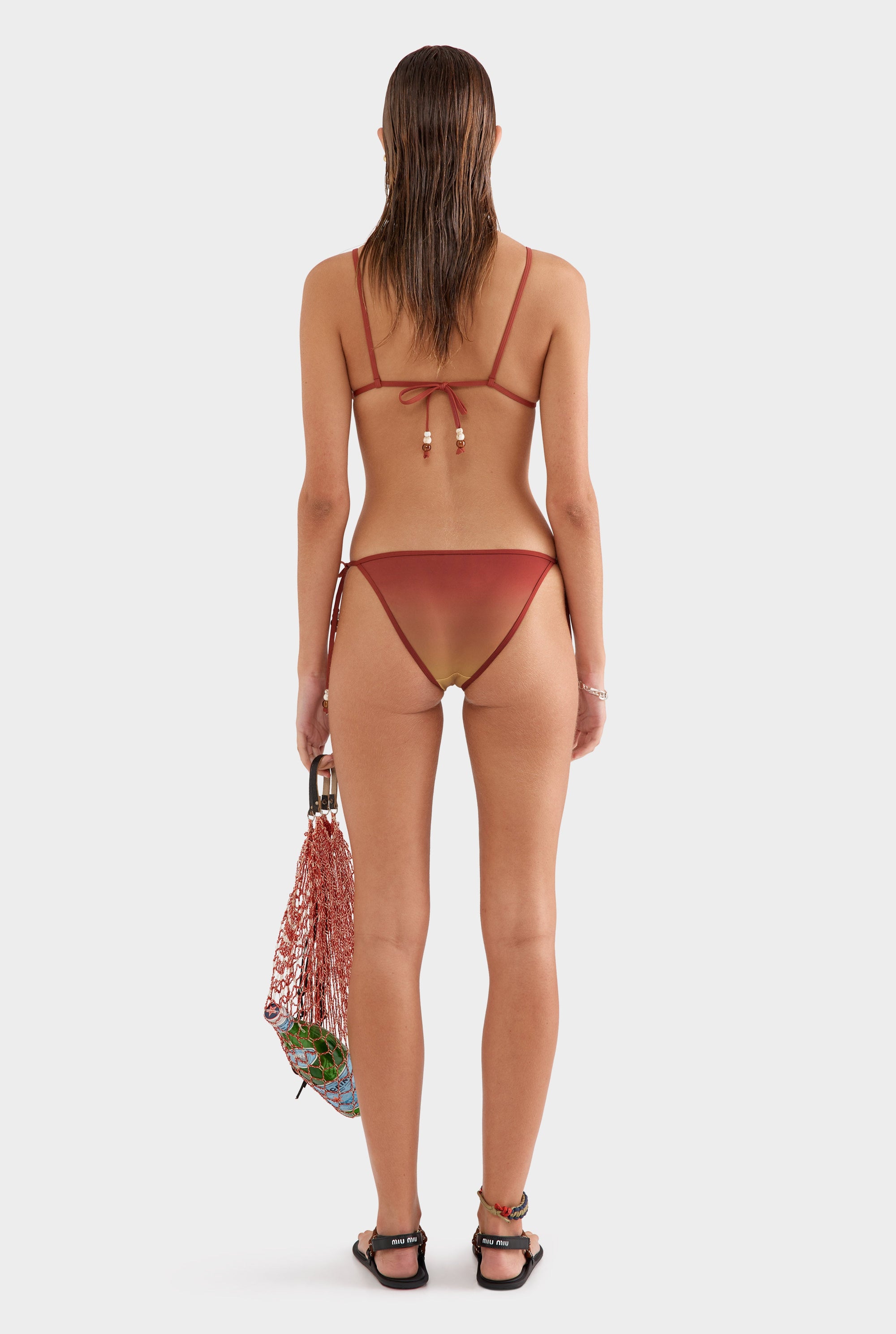 Triangle Bikini Top - Henna