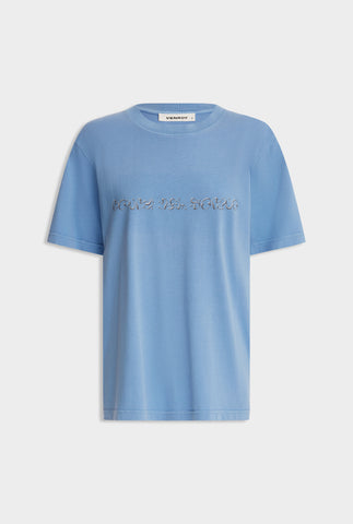 Conca Del Sogno Logo T-Shirt - Washed Blue