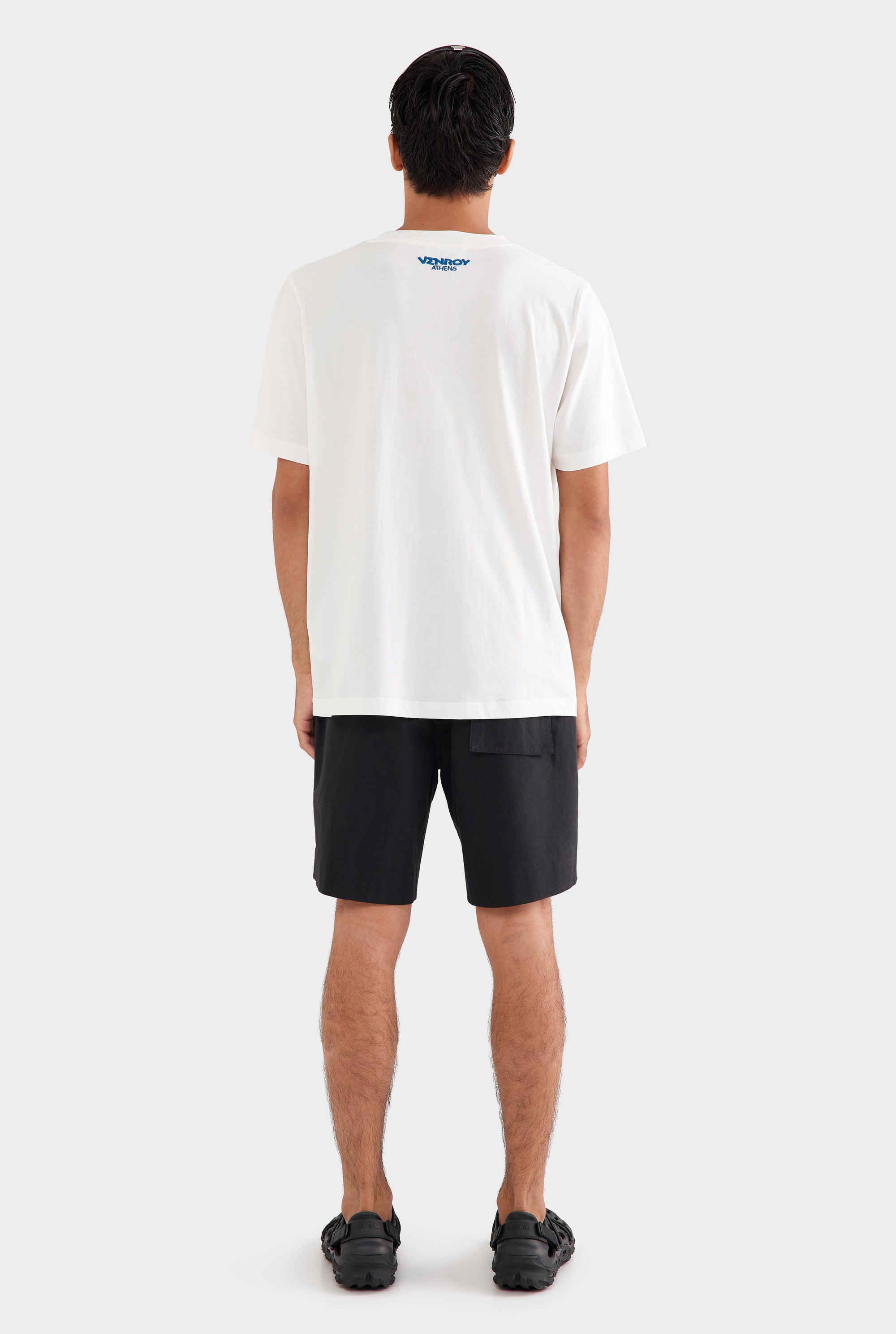 Unisex Athens Logo T-Shirt - Off White