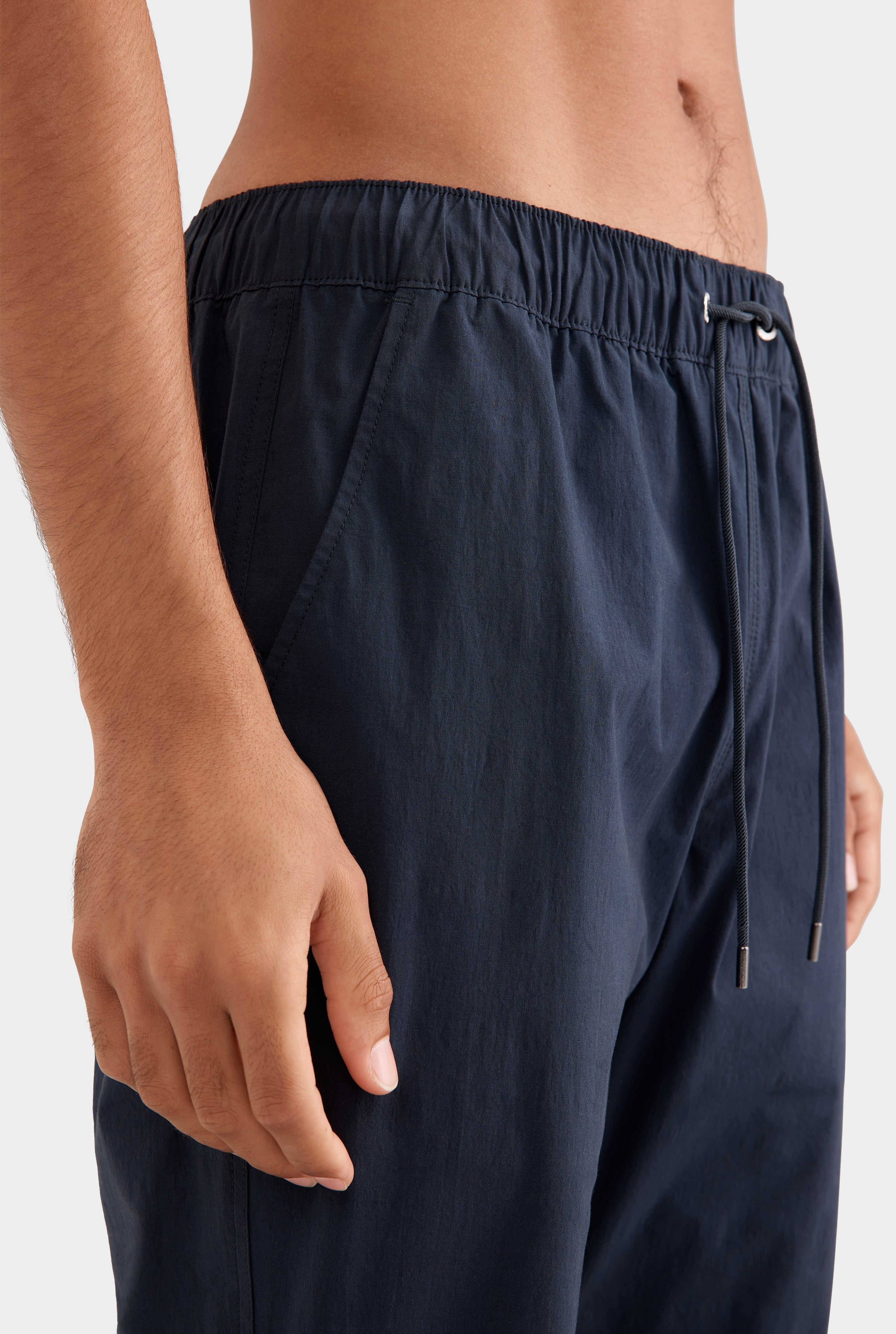 Cotton Stretch Pant - Navy