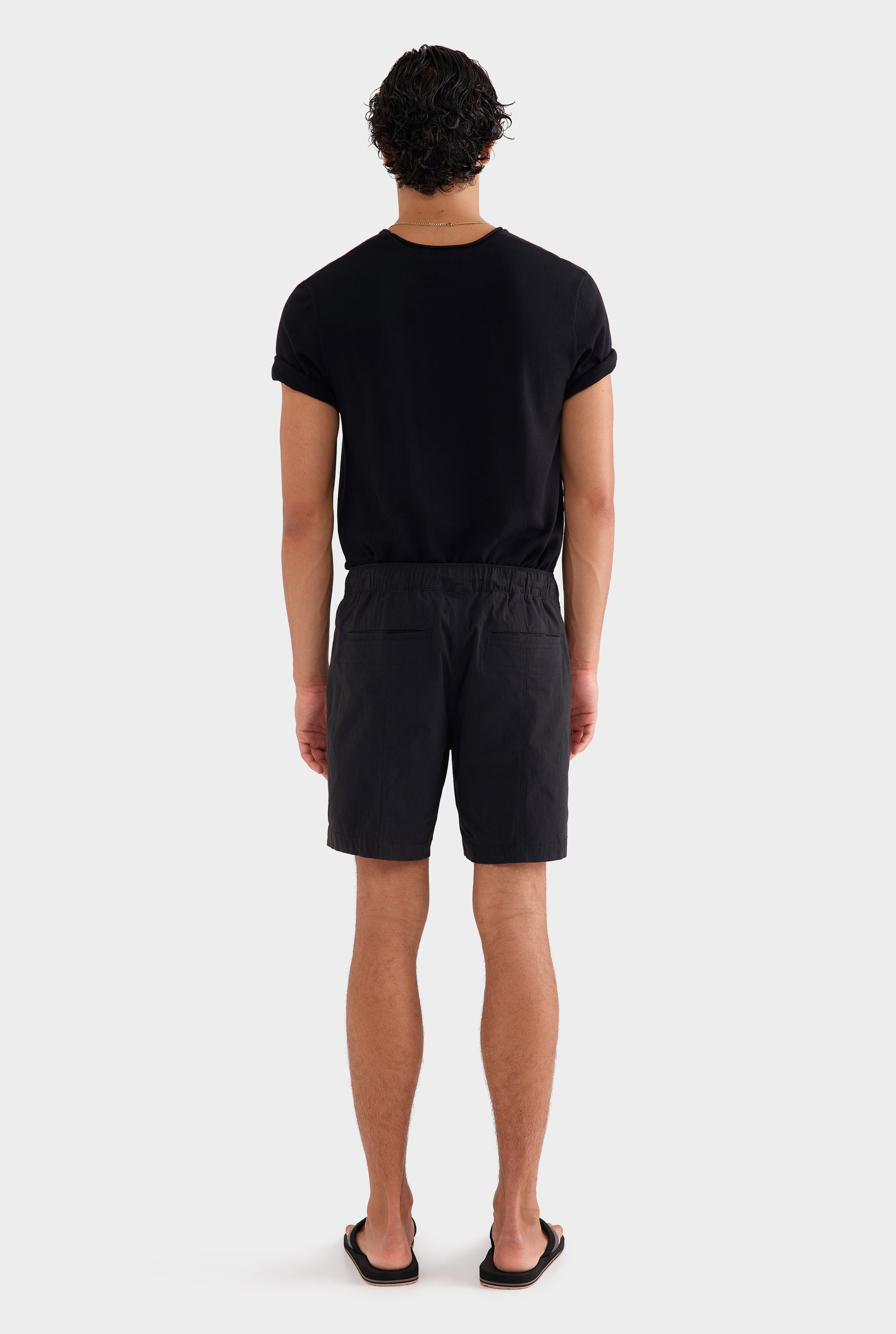 Cotton Stretch Short - Black