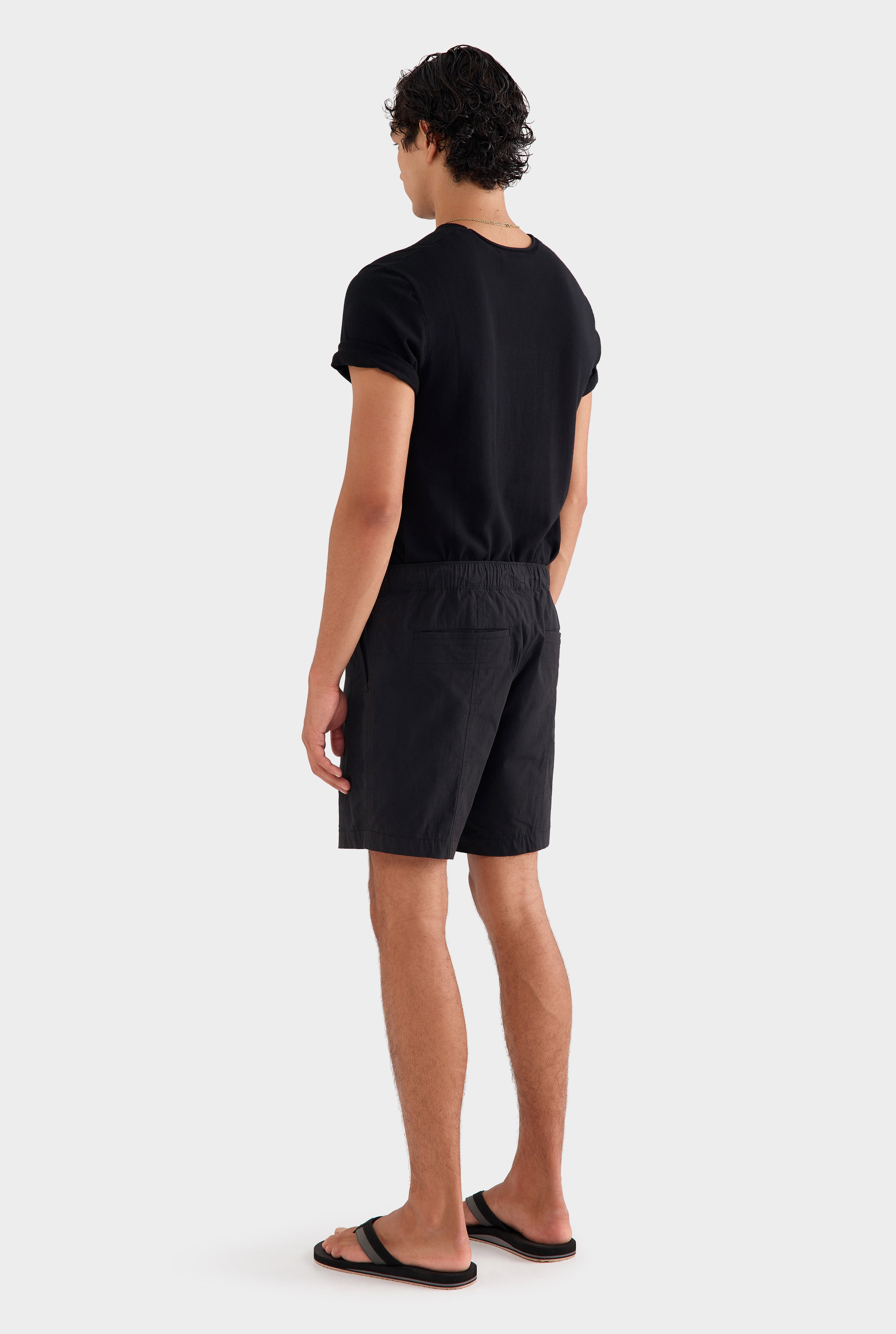 Cotton Stretch Short - Black