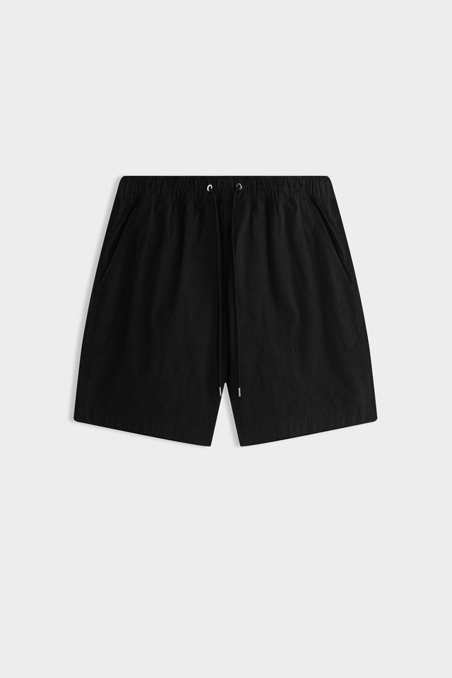 Cotton Stretch Short - Black