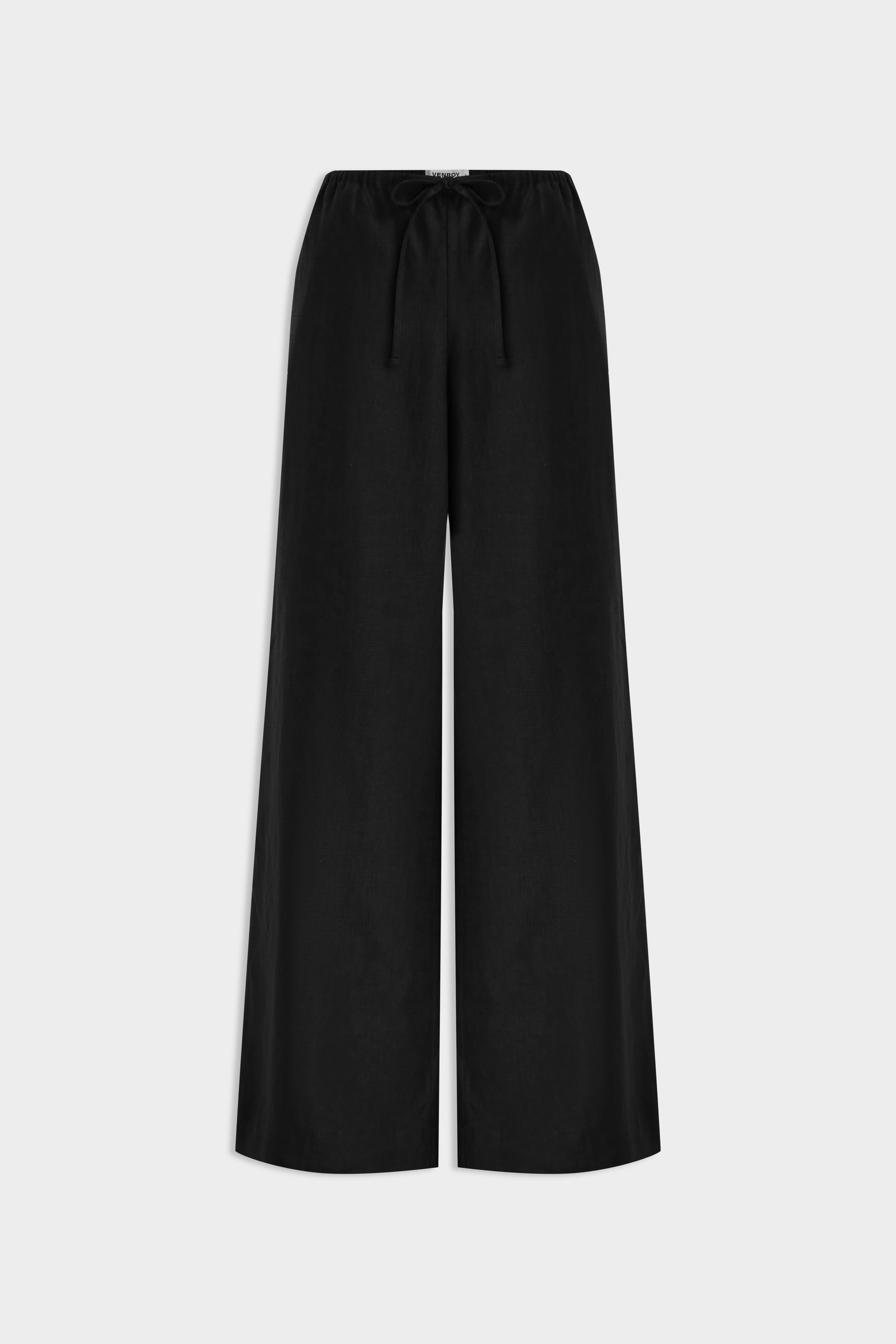 Wide Leg Pant - Black