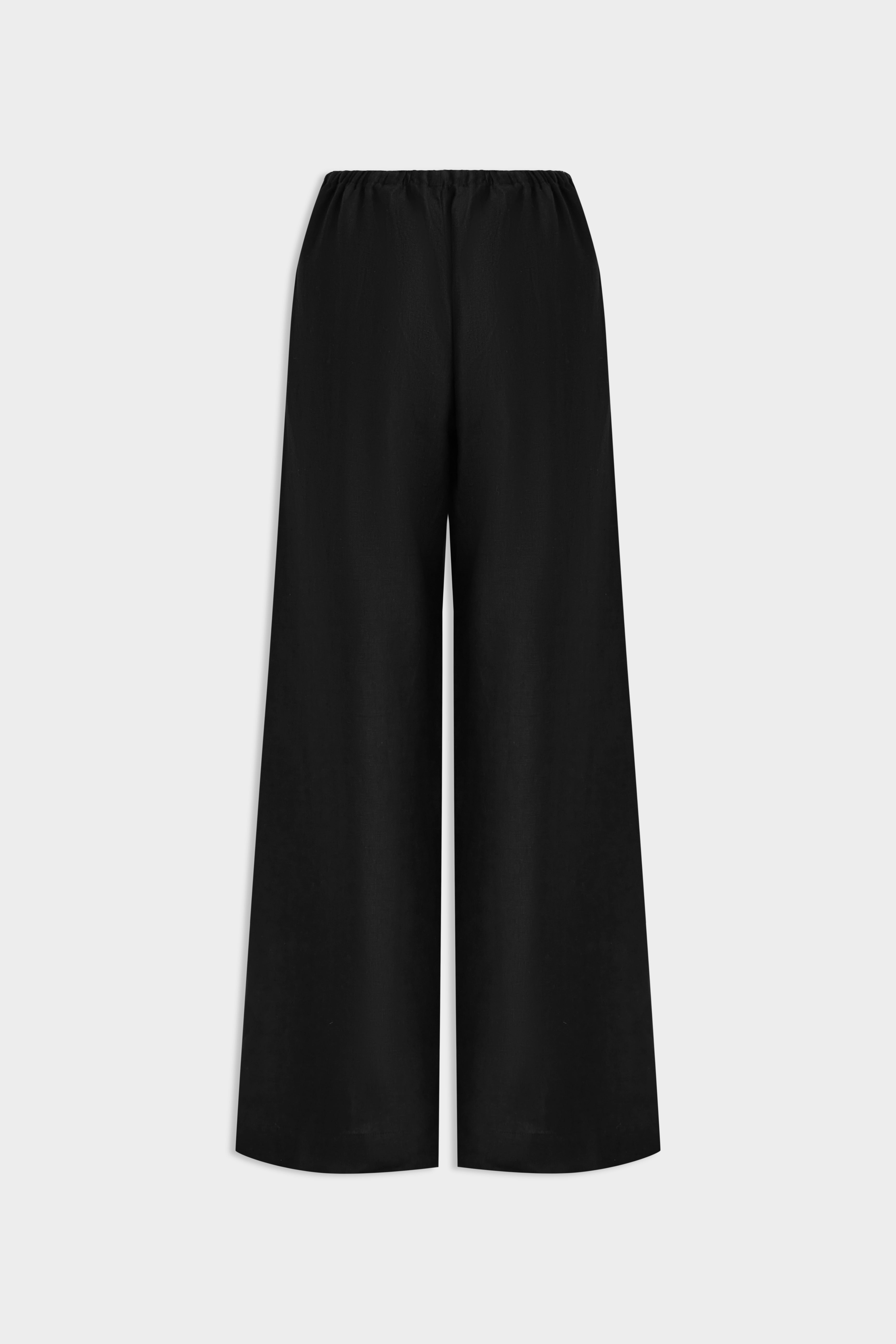 Wide Leg Pant - Black