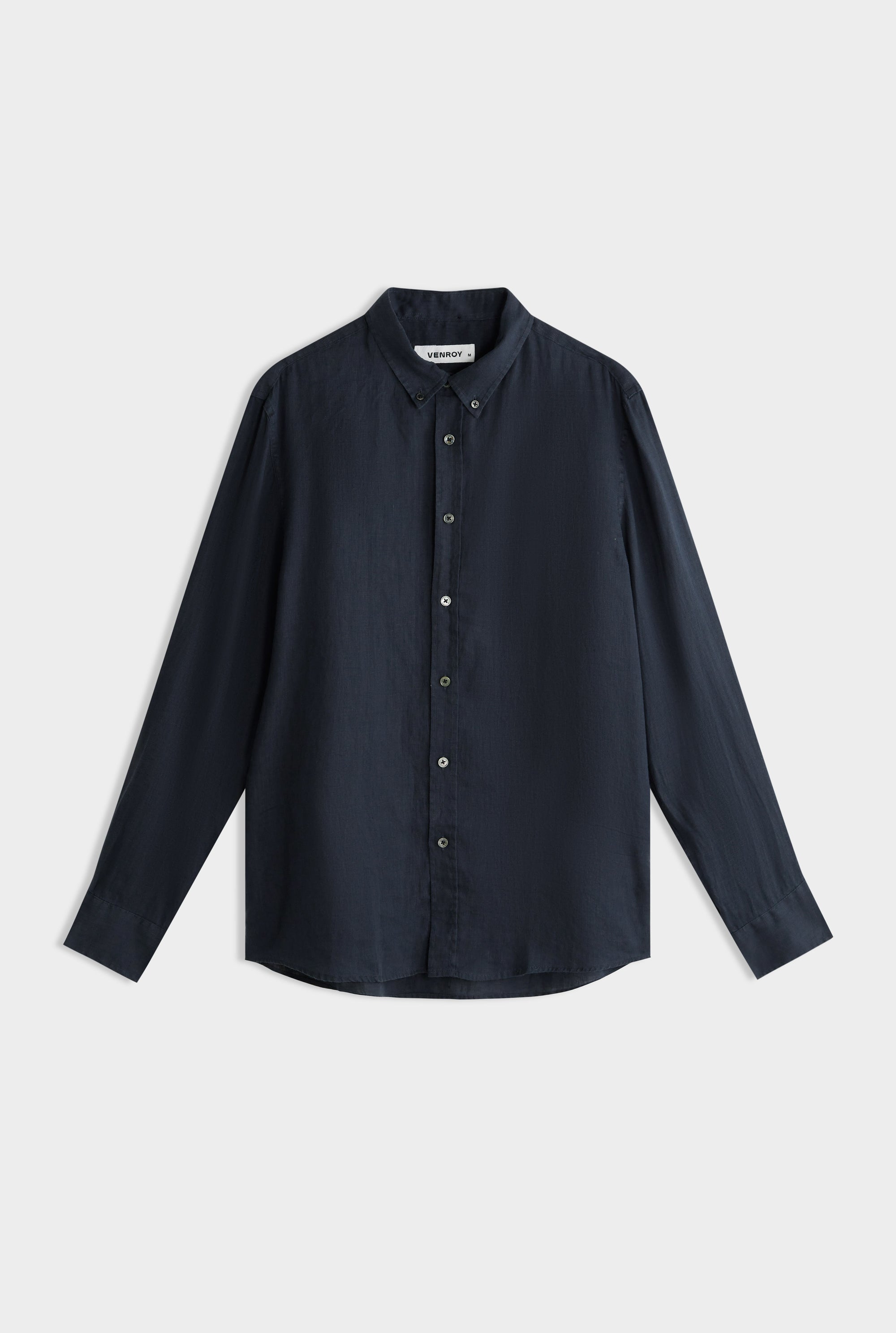 Linen Shirt - Navy