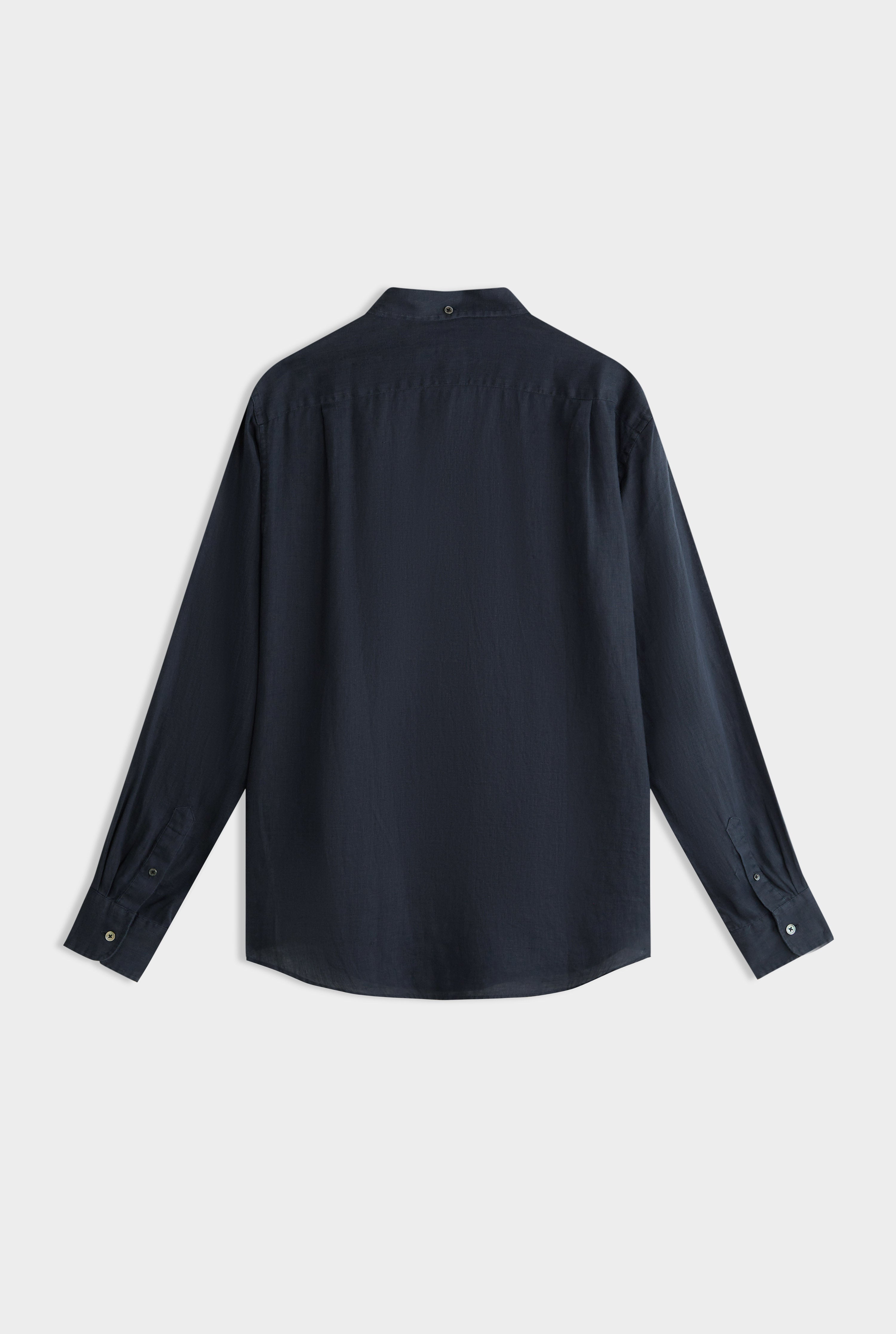 Linen Shirt - Navy