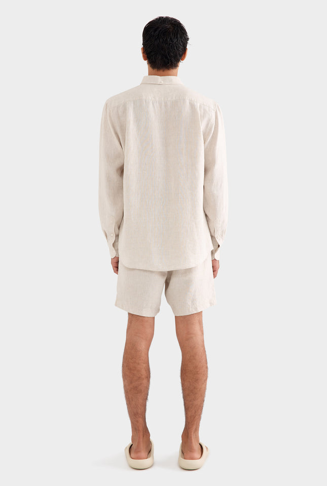 Linen Shirt - Sand