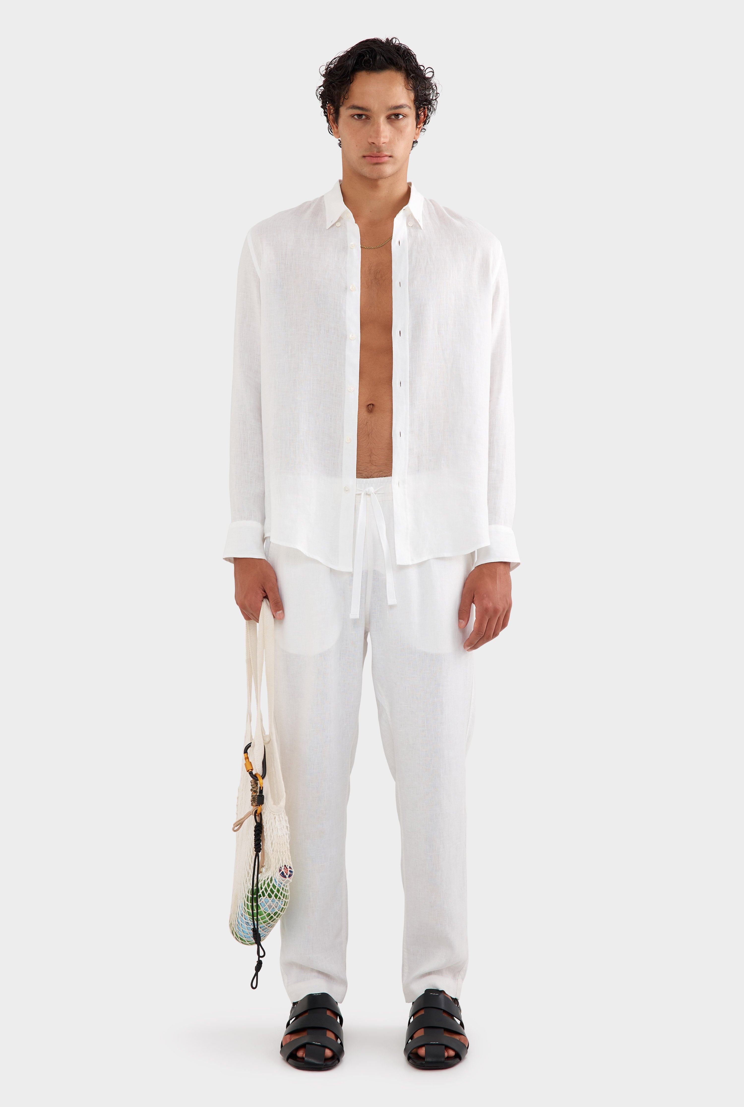 Linen Shirt - White