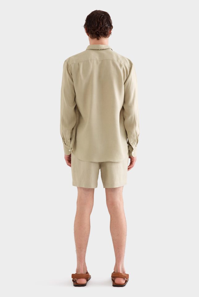 Linen Shirt - Sage