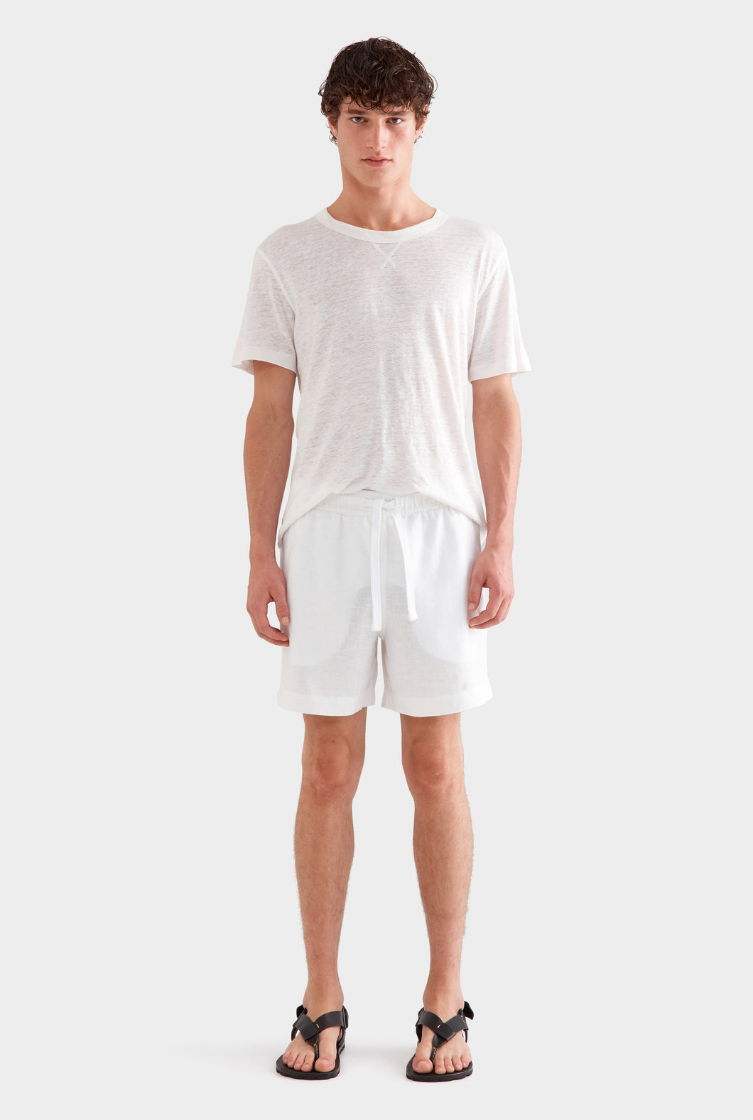 Lounge Short - White