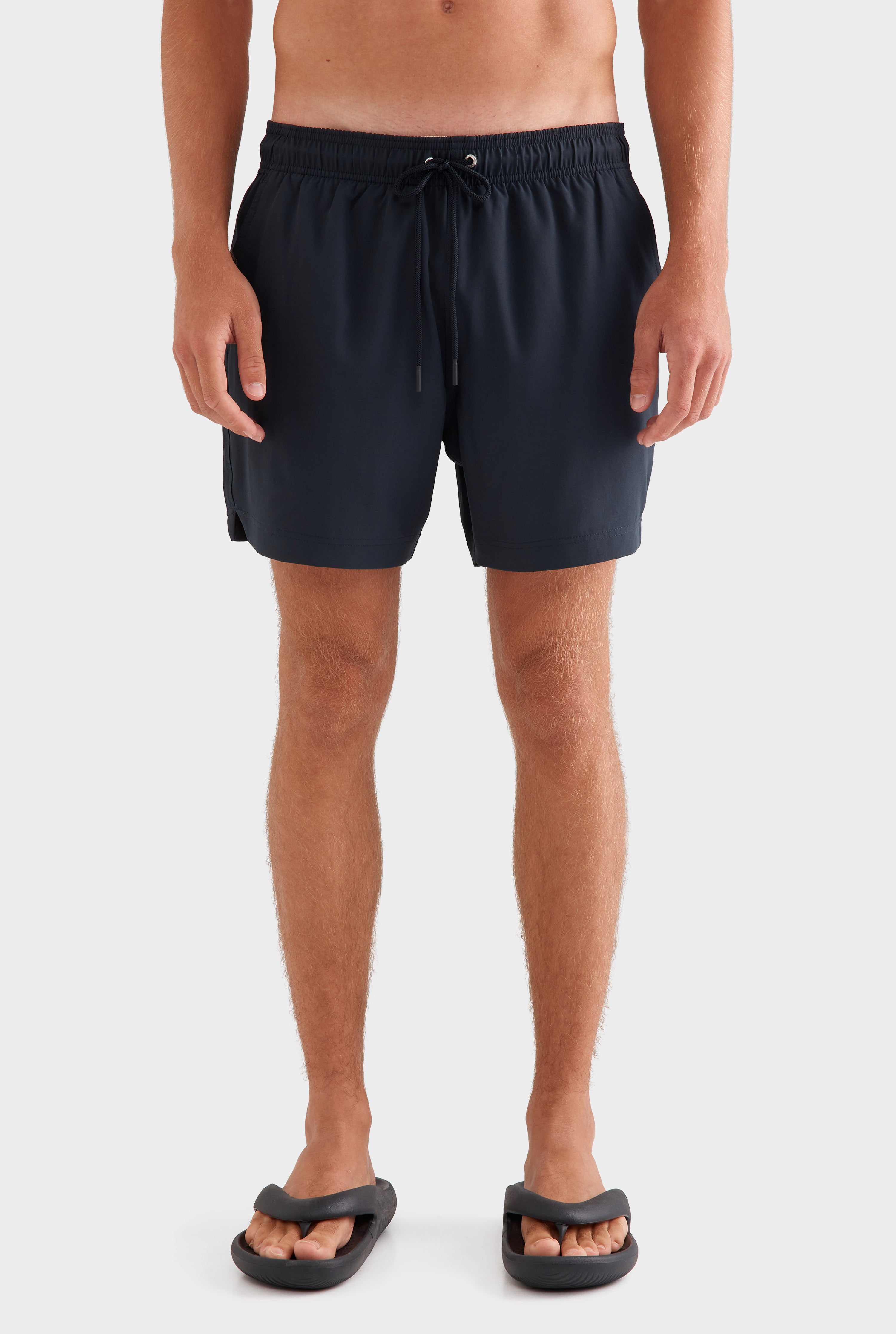 Solid Stretch Swim Short - Navy