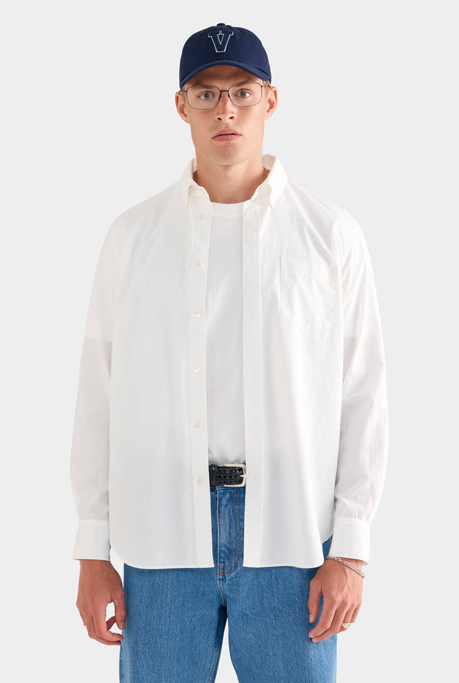 Classic Cotton Shirt - Black