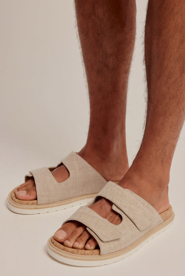 Double Strap Sandal - Sand