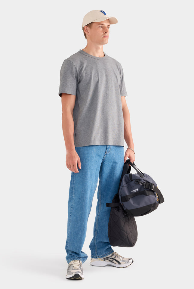 Heavy Weight Logo T-Shirt - Dark Grey Marl