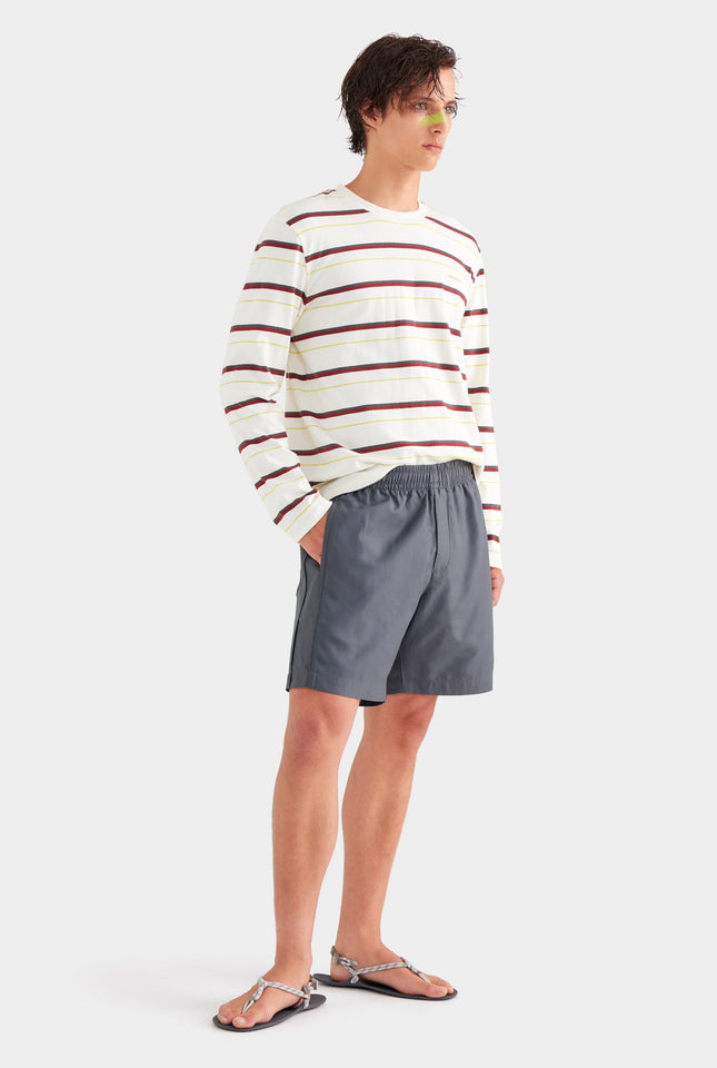 Tencel Lounge Short - Charcoal