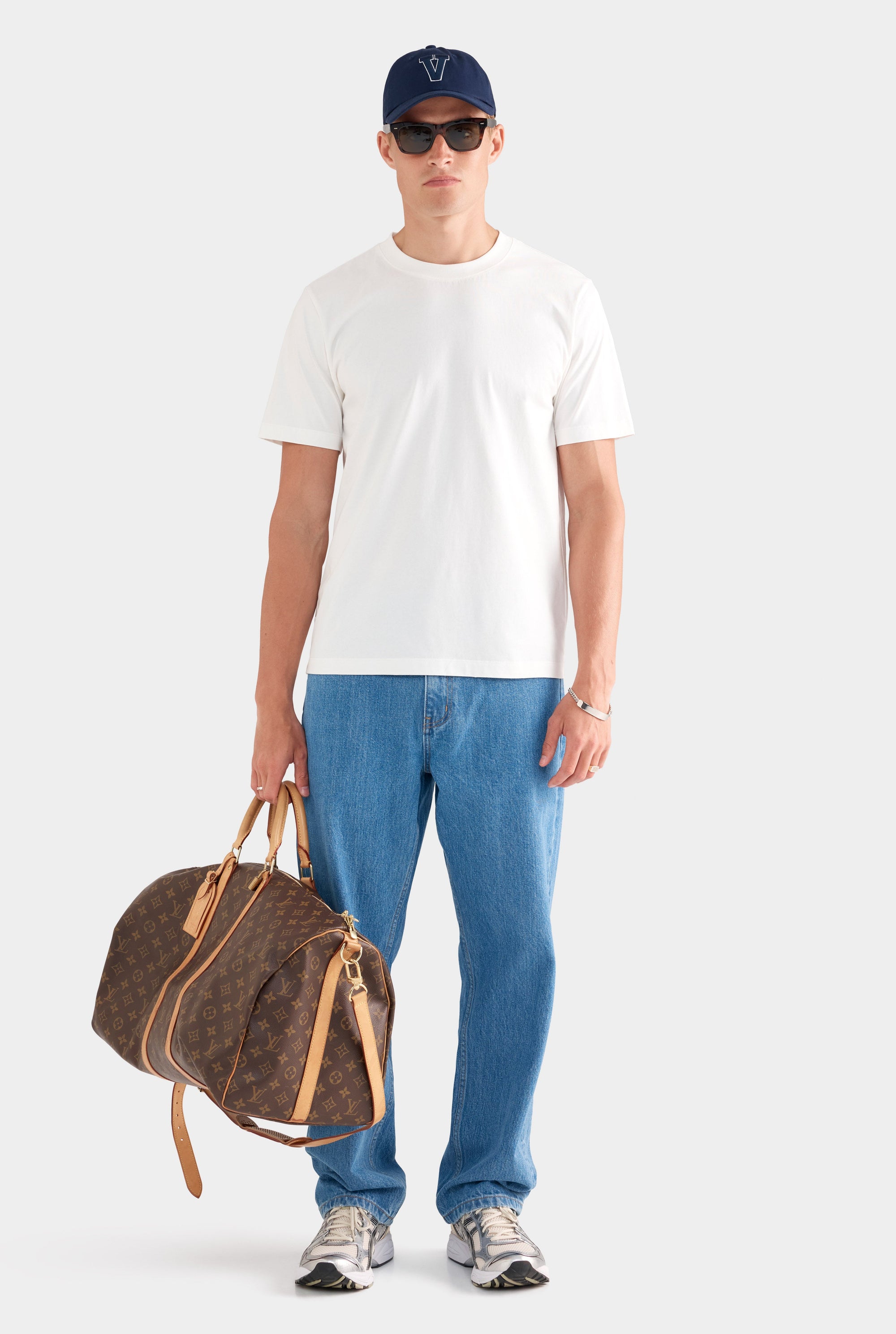 Lightweight Cotton T-Shirt - White