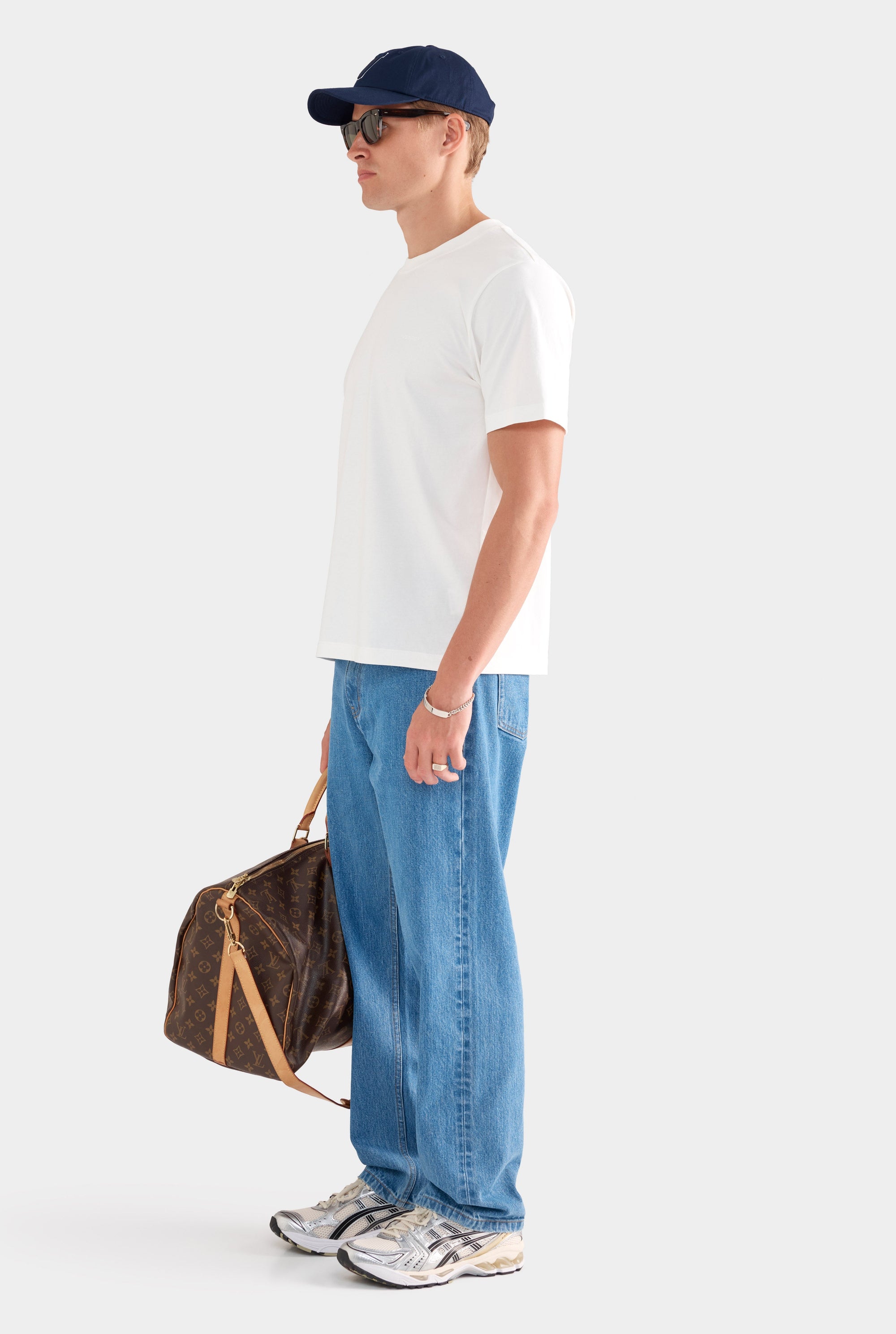 Lightweight Cotton T-Shirt - White
