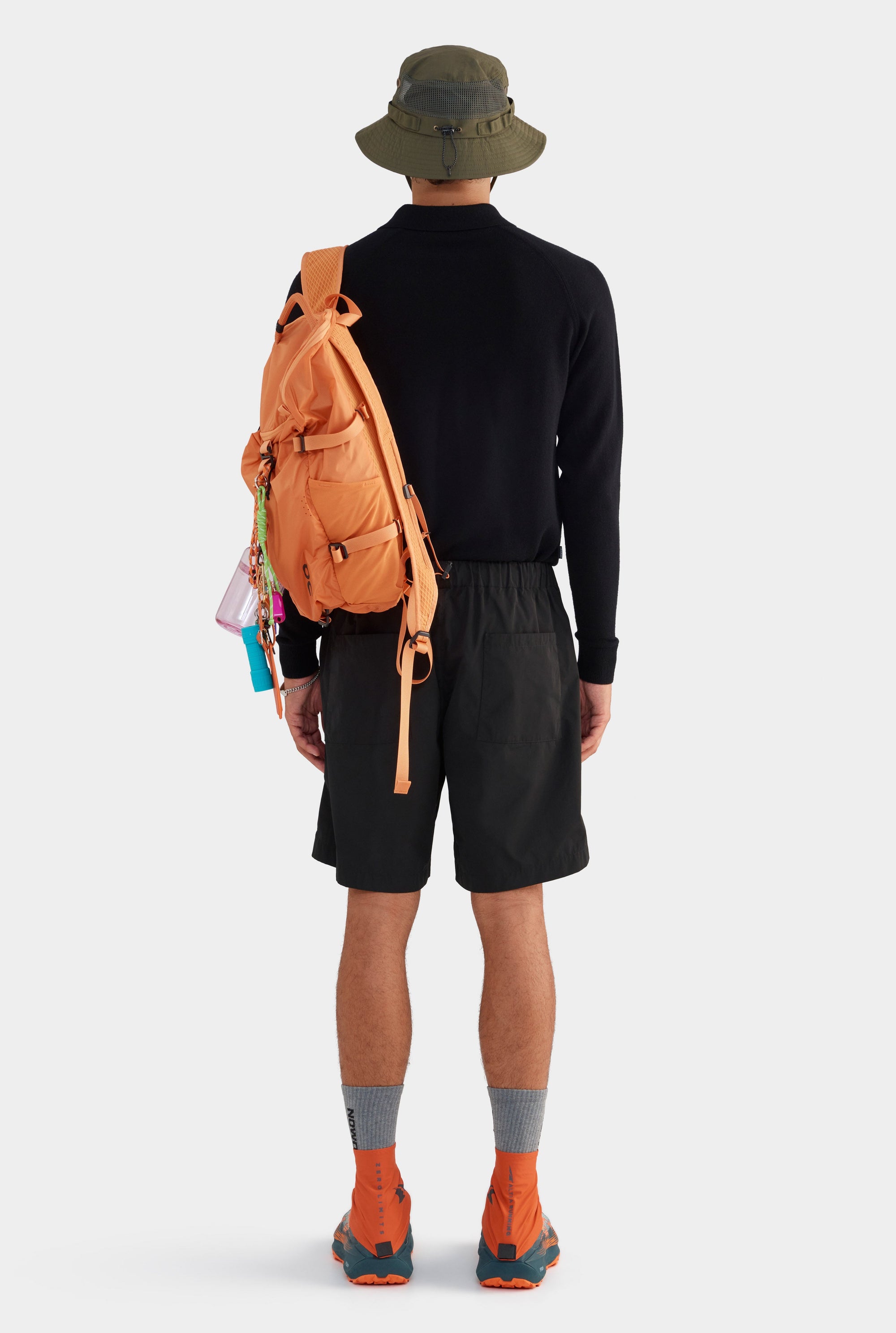 Nylon Bermuda Short - Black