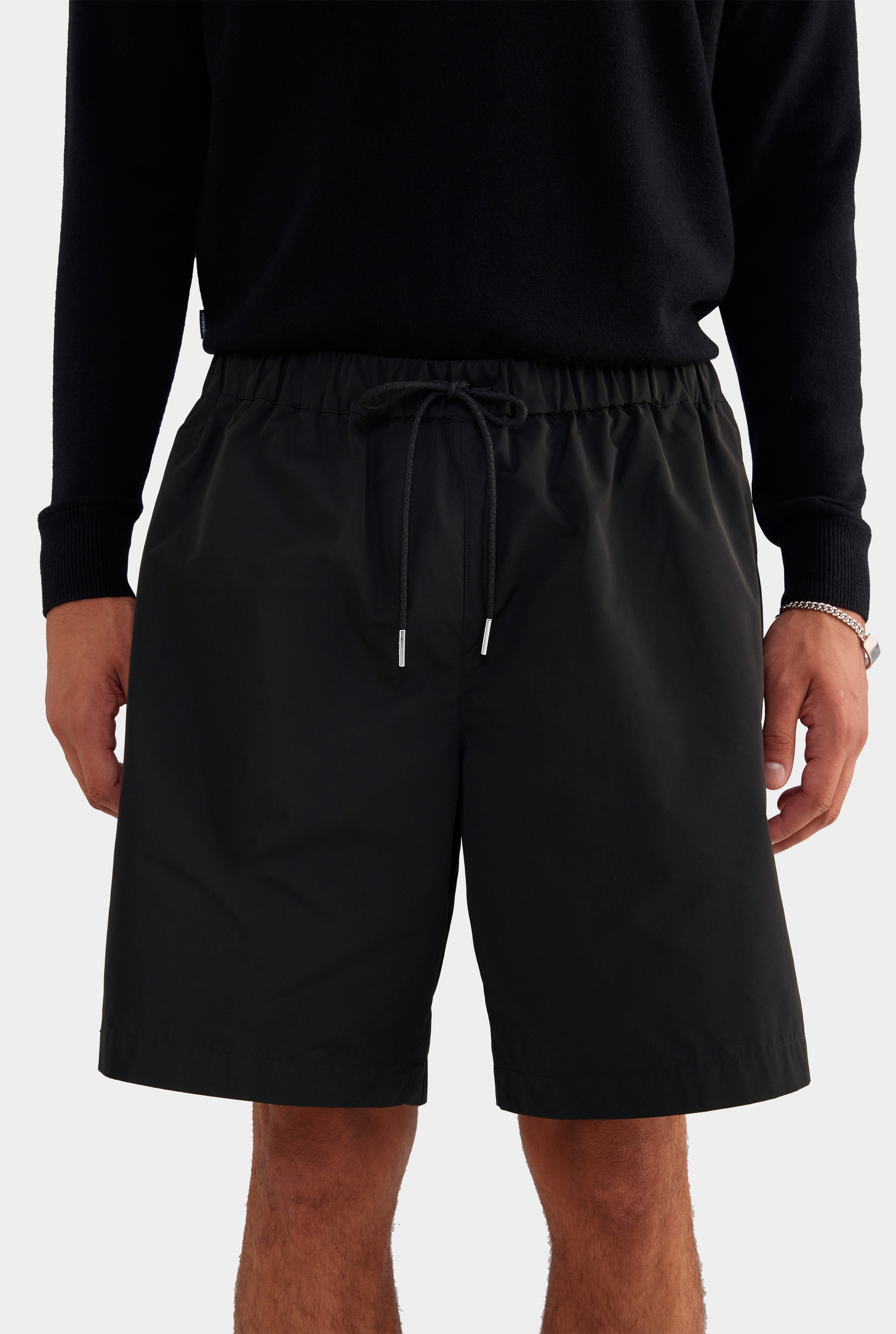 Nylon Bermuda Short - Black
