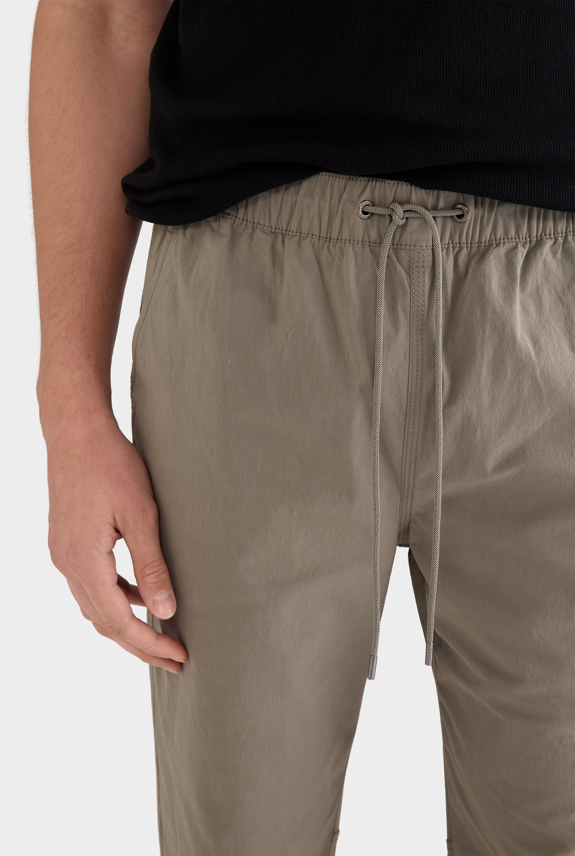 Cotton Stretch Pant - Smokey Olive