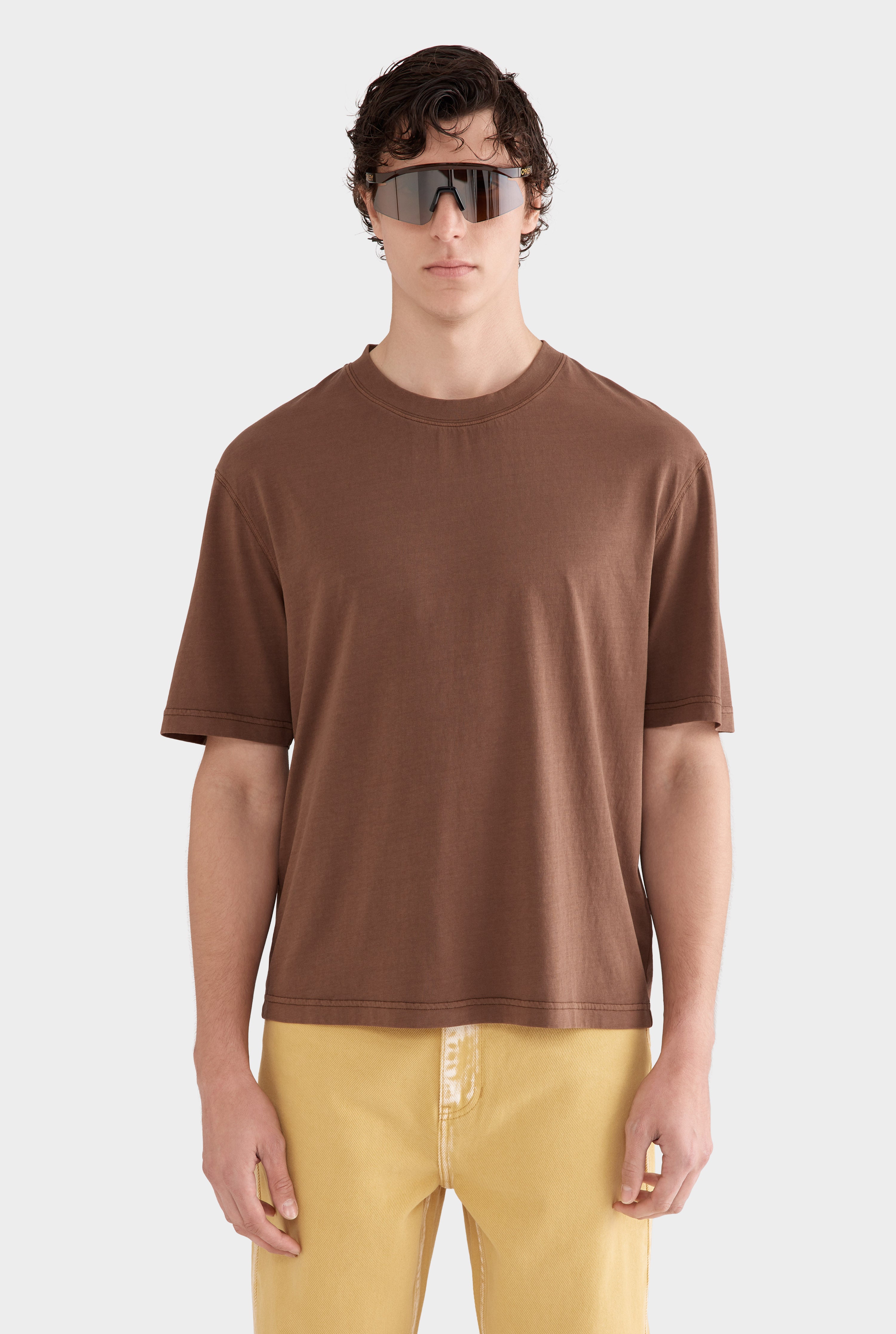 Pigment Dyed Relaxed T-Shirt - Cocoa