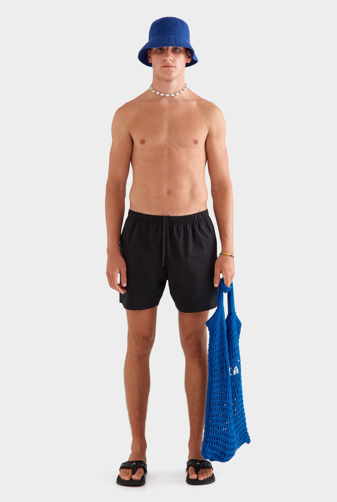 Sports Swim Short - Black