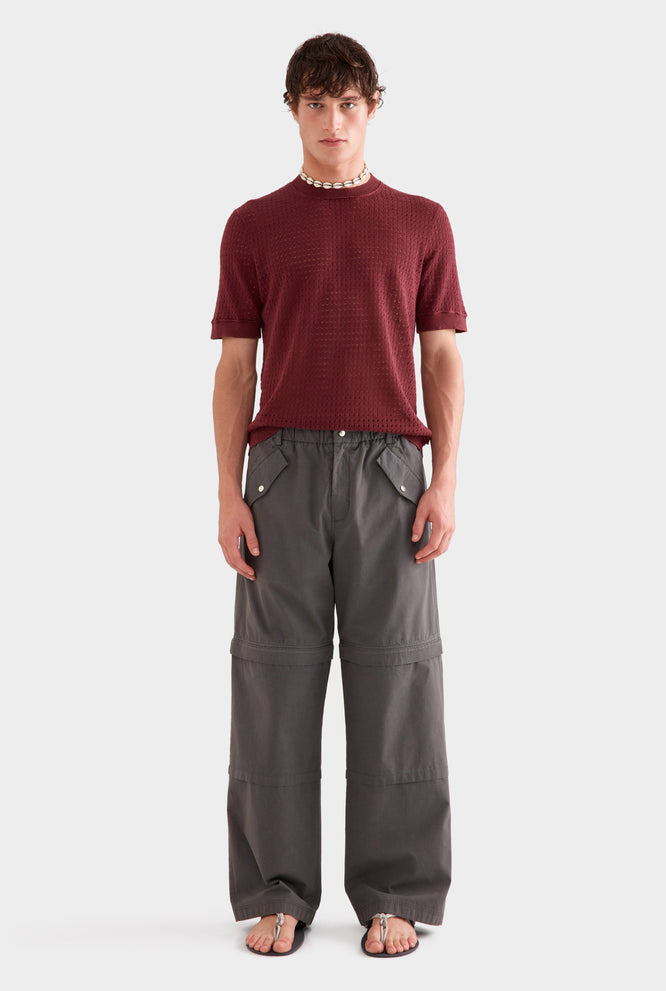 Zip Off Cargo Trouser - Dark Slate