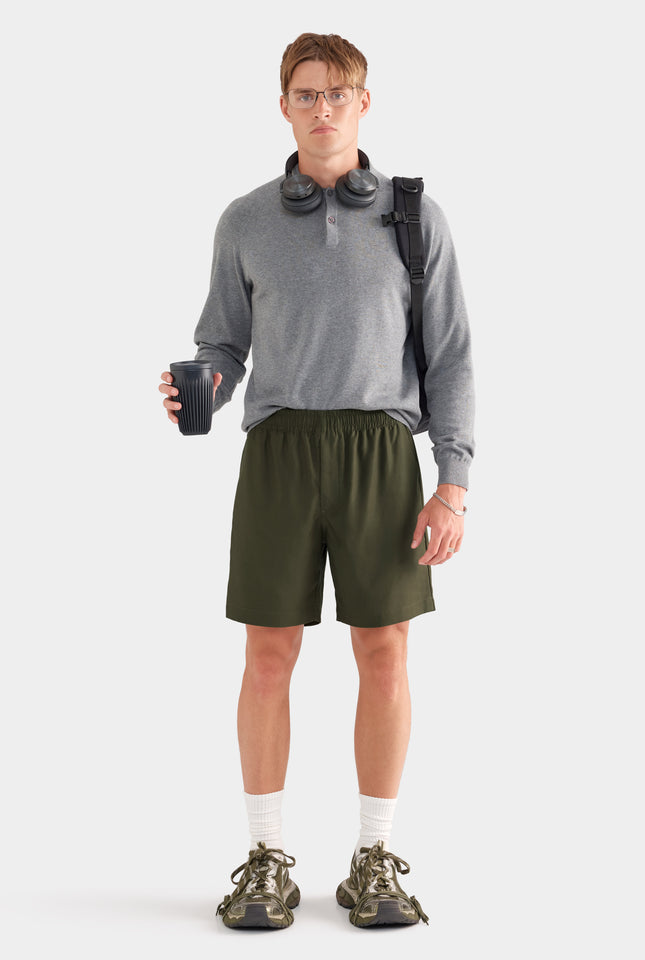 Tencel Lounge Short - Olive