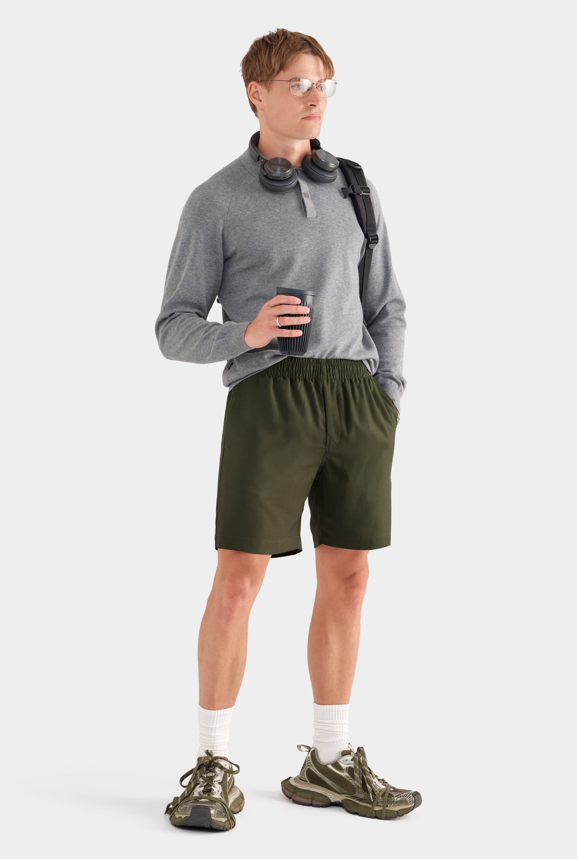 Tencel Lounge Short - Olive