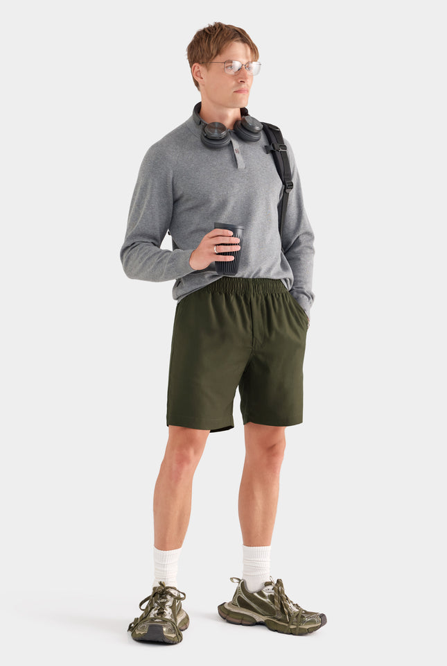 Tencel Lounge Short - Olive