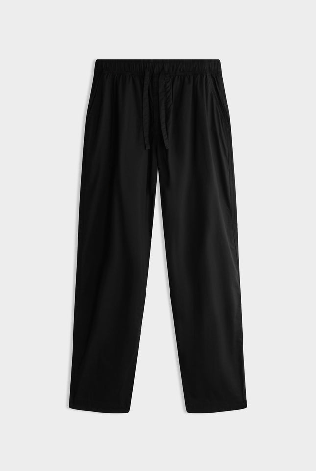 Relaxed Poplin Pant - Black