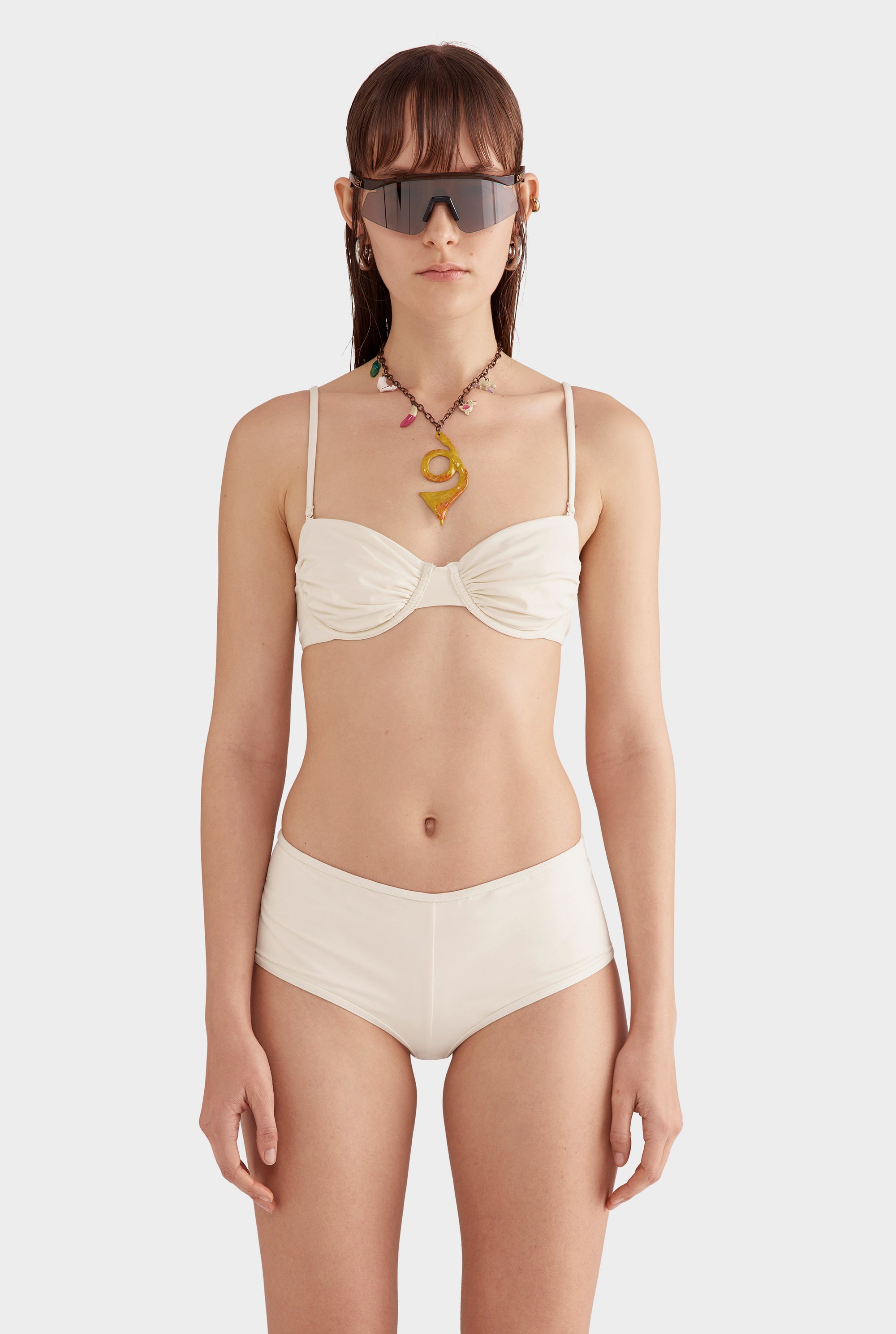 Balconette Swim Top - Cream