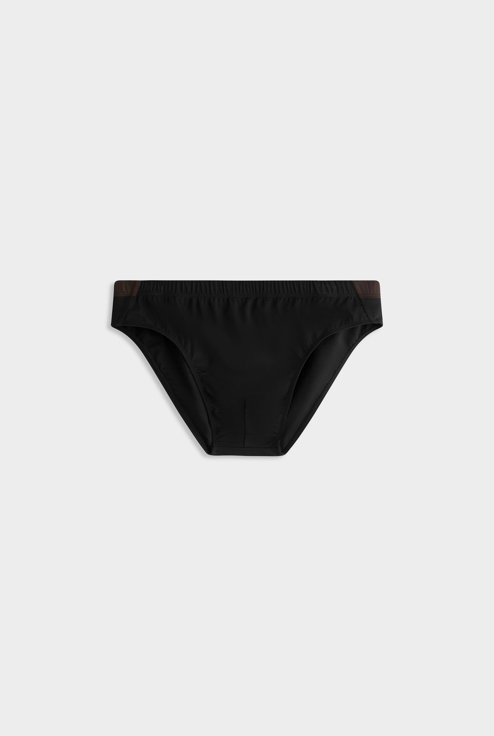 Swim Brief - Black/Cocoa