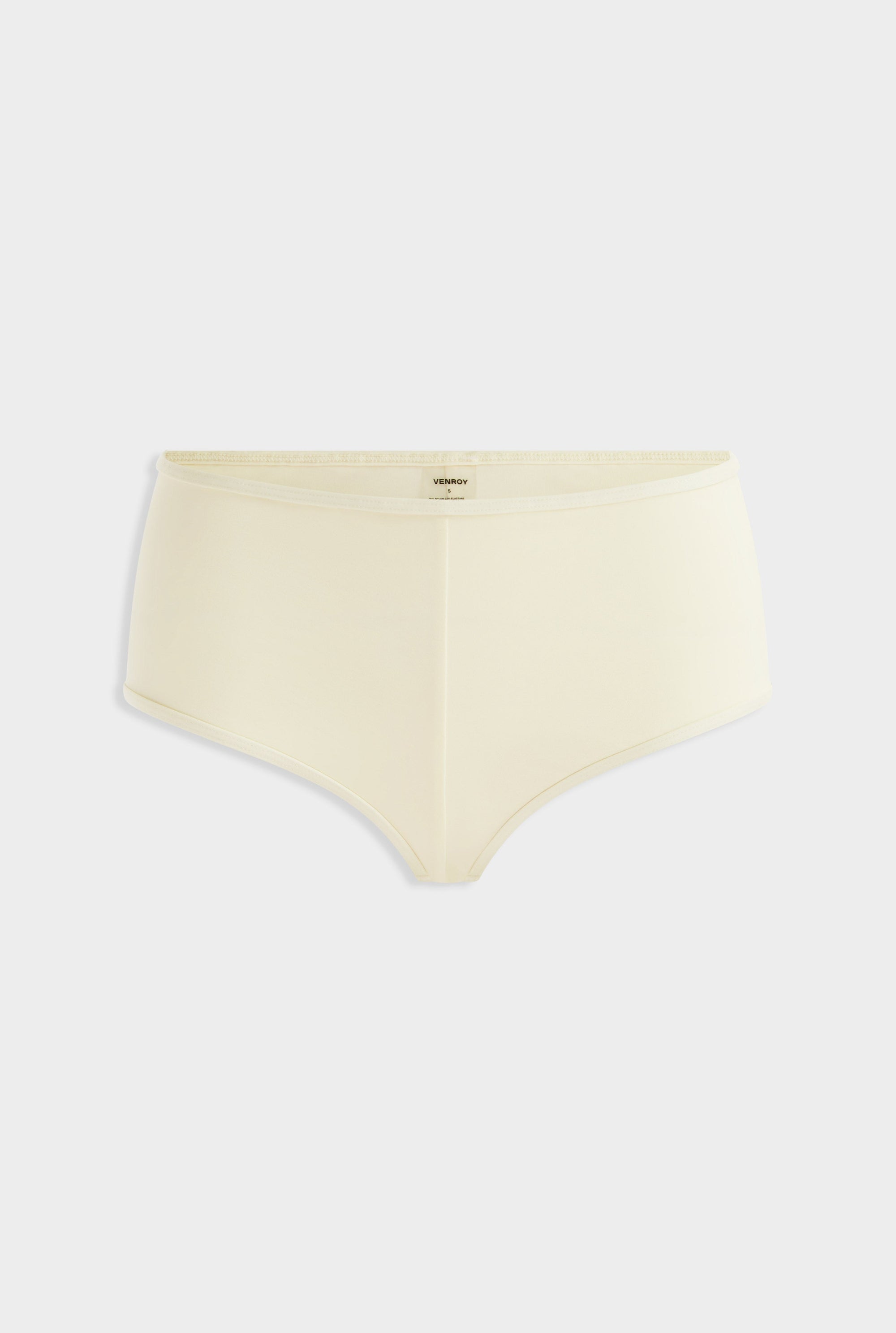 Boyleg Swim Bottom - Cream