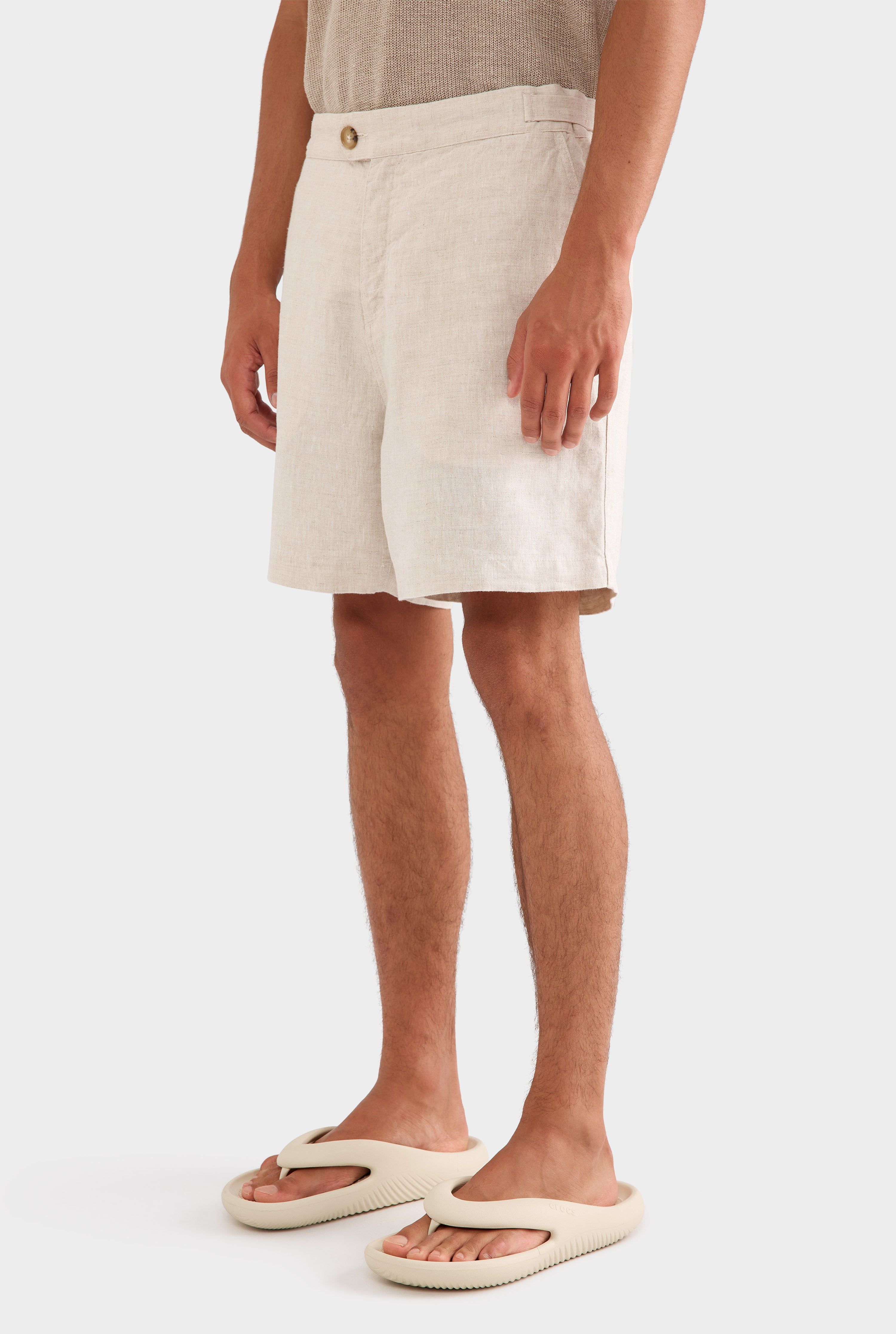 Side Tab Short - Sand