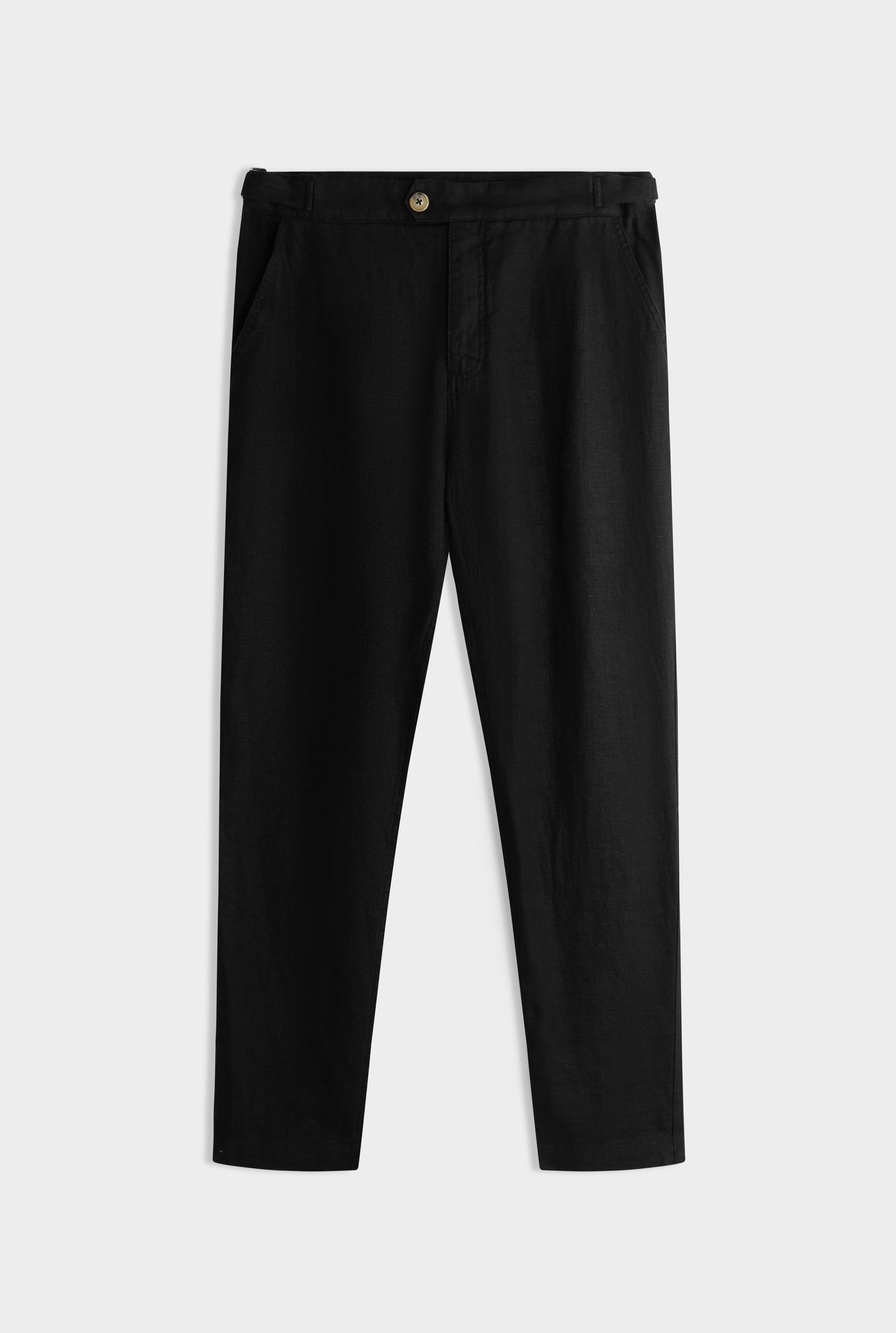 Side Tab Trouser - Black