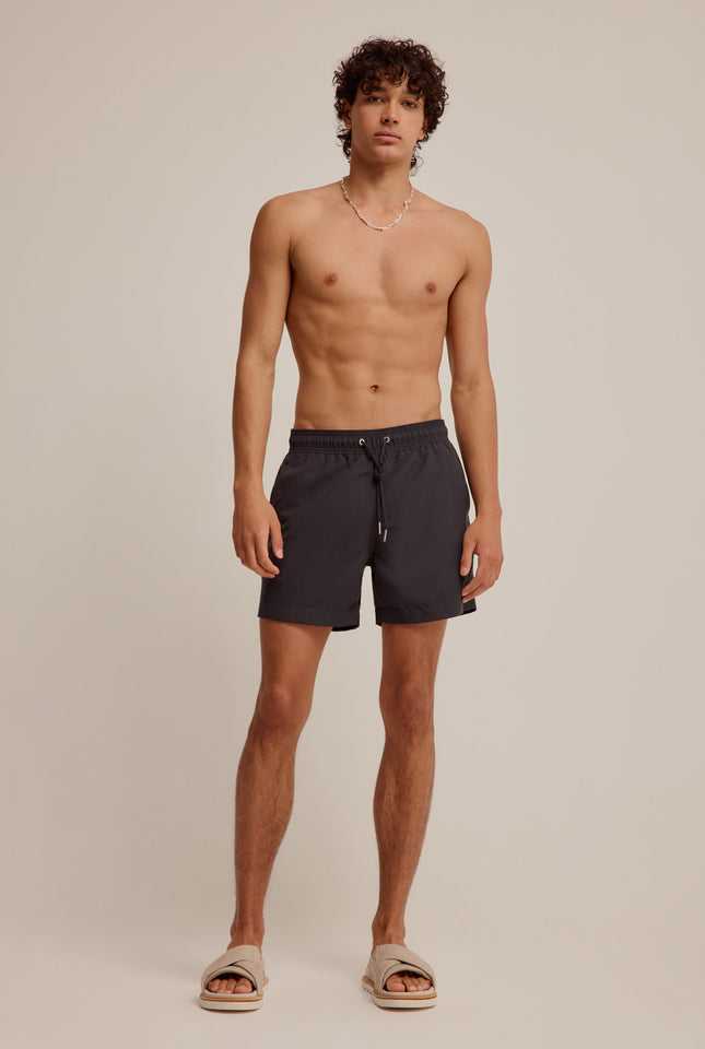 Solid Swim Short - Navy