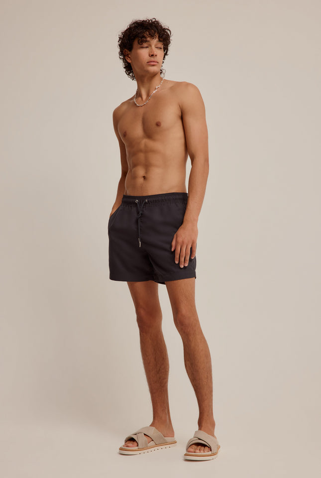 Solid Swim Short - Navy