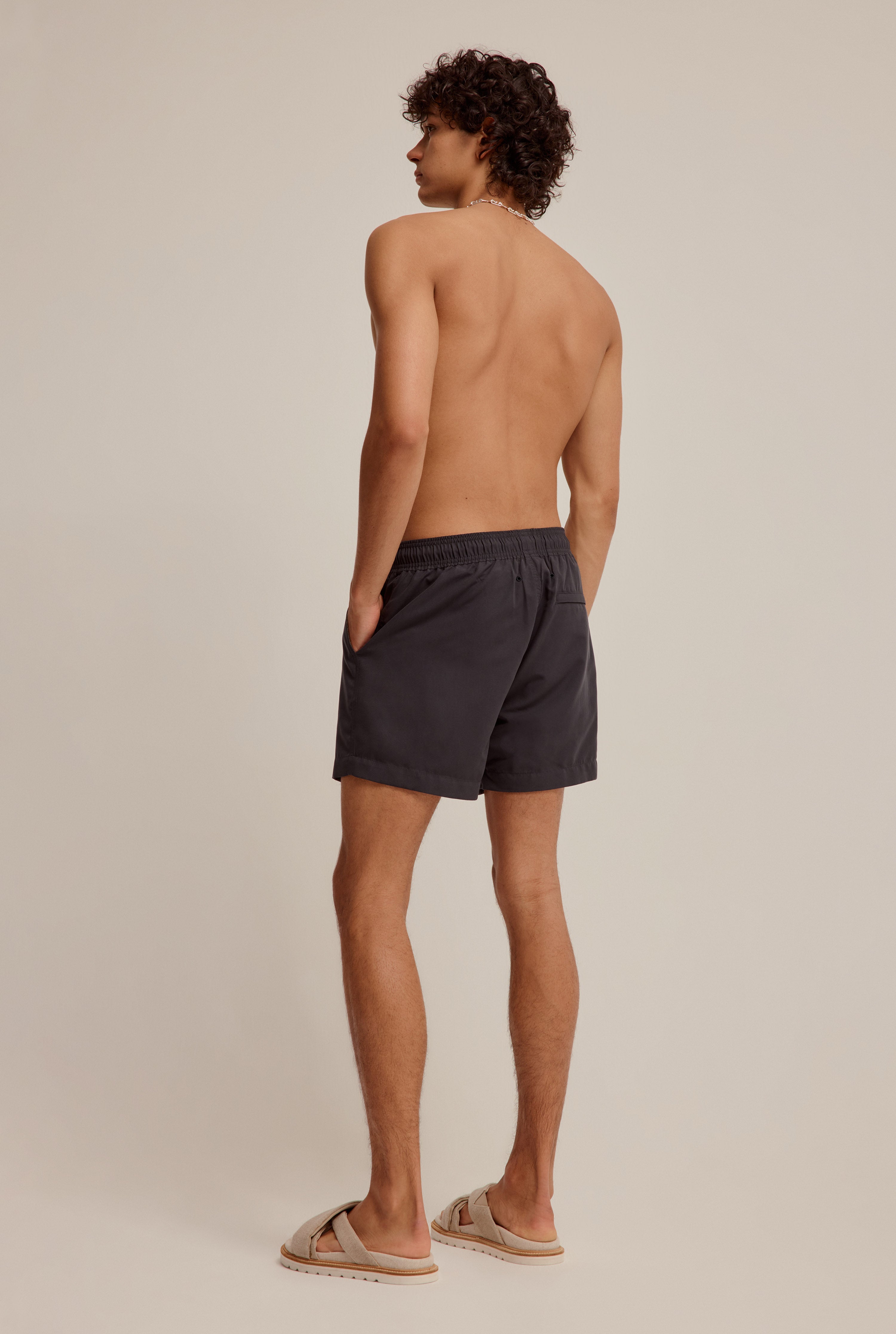 Solid Swim Short - Navy