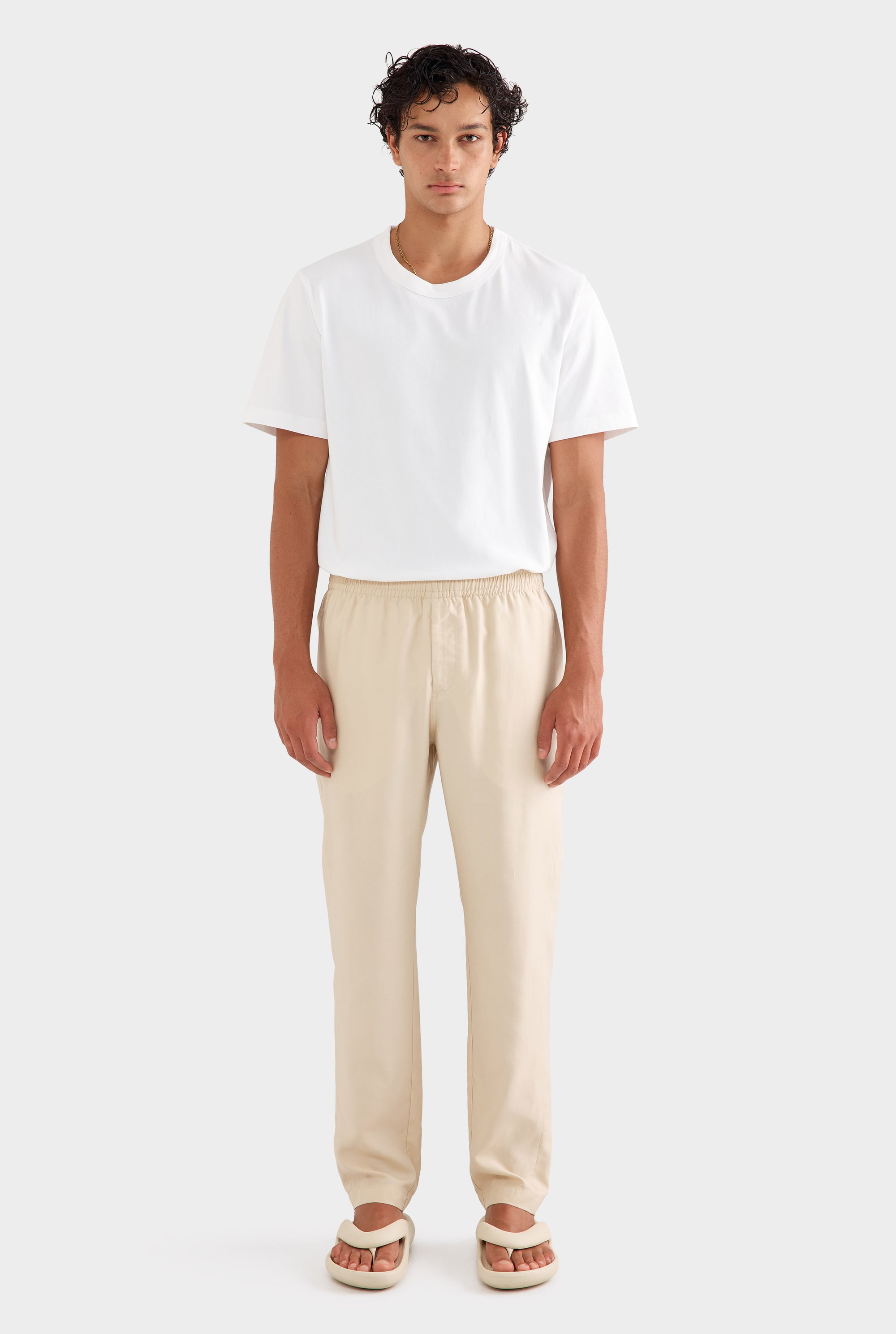 Tencel Lounge Chino - Angora