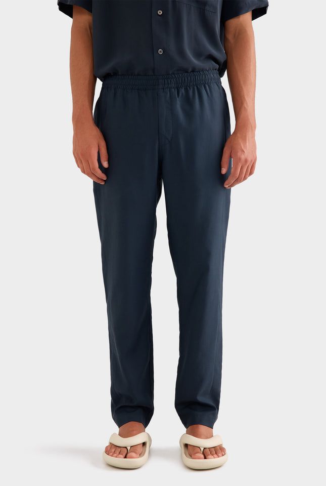 Tencel Lounge Chino - Navy