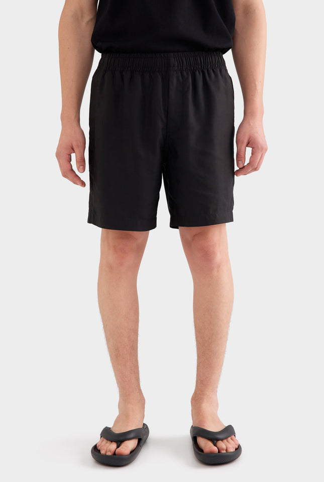 Tencel Lounge Short - Black