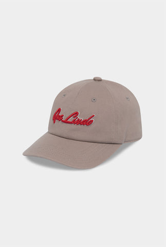 Que Lindo Cotton Logo Cap - Lilac/Red