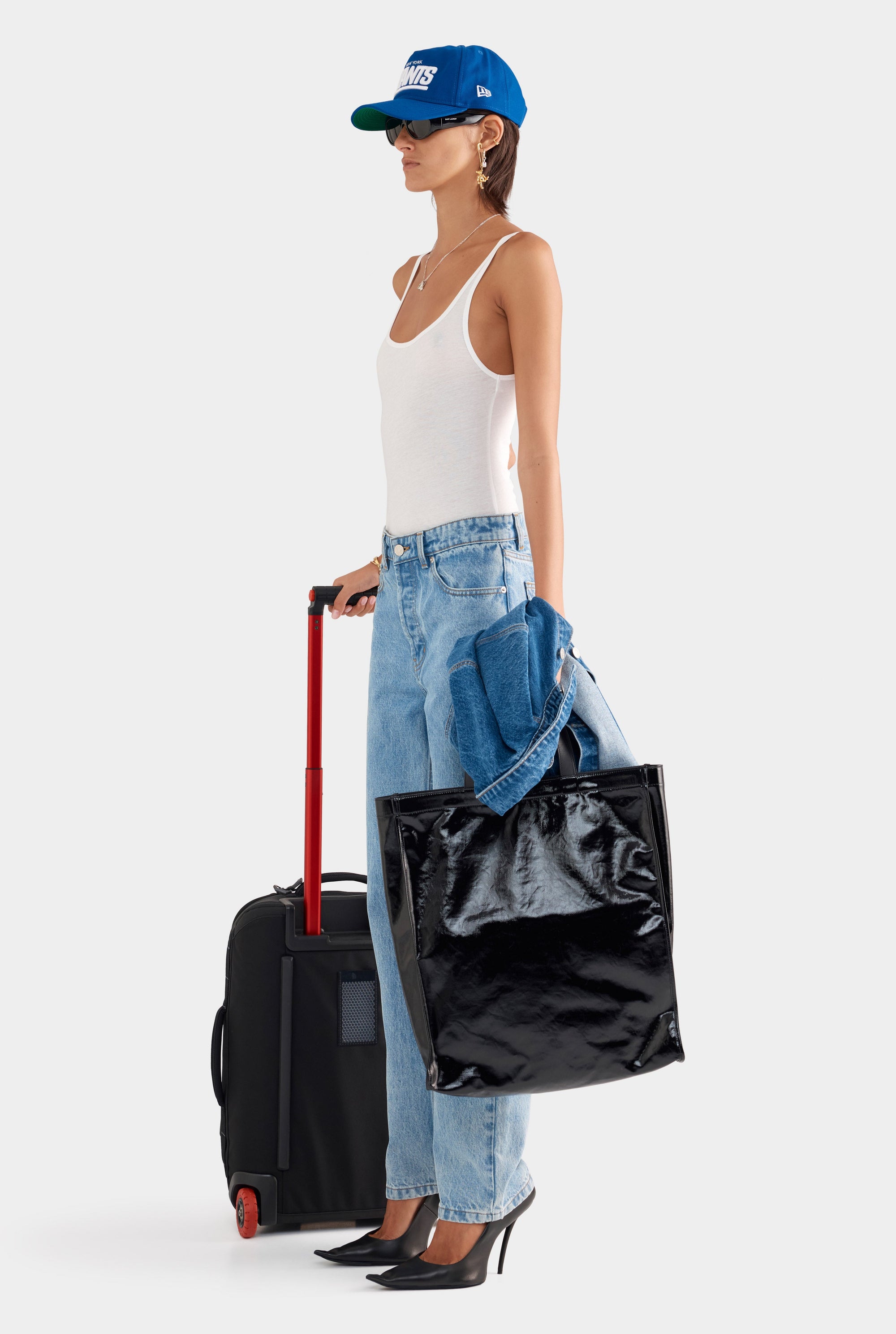 Lightweight Cotton Tank - White