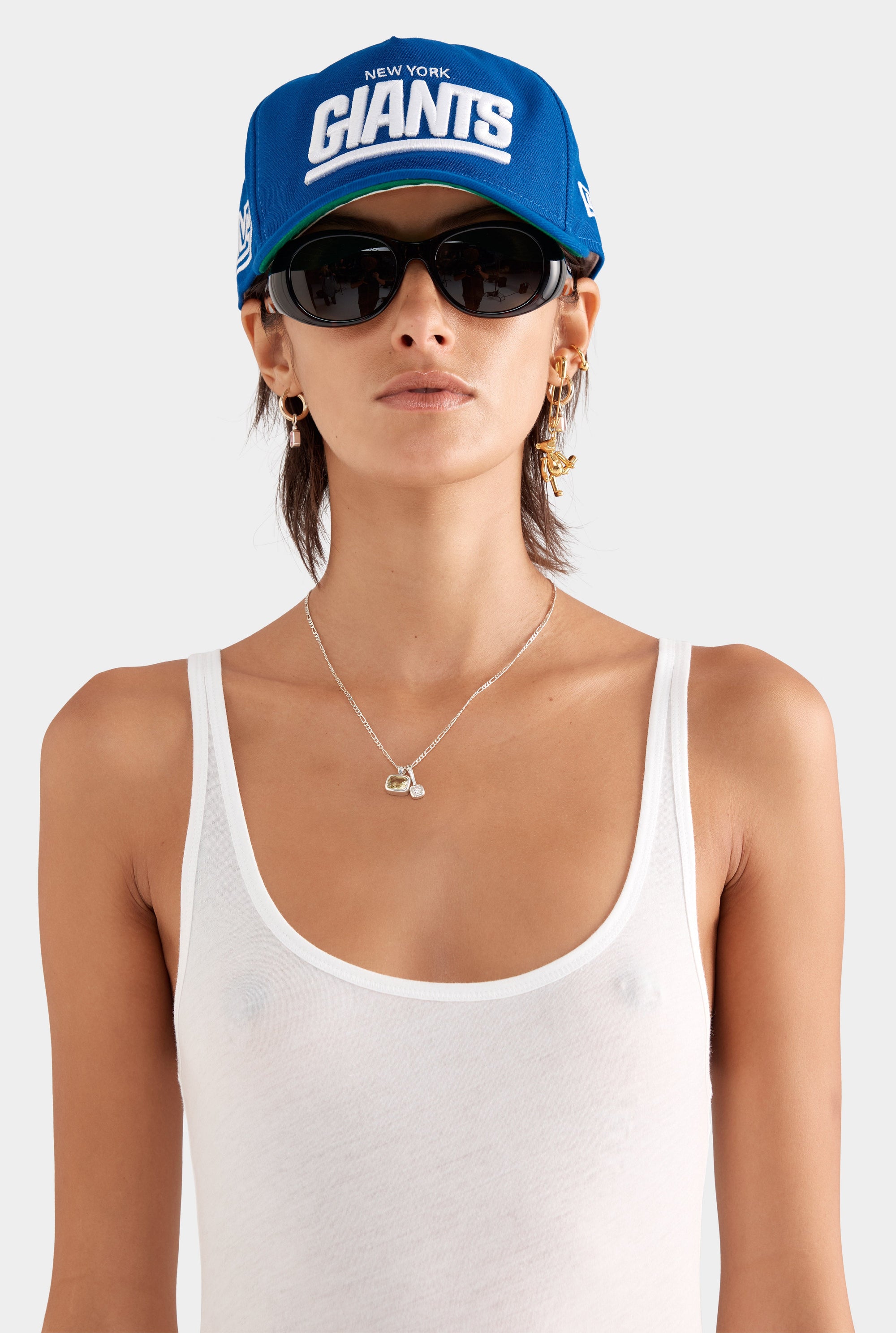 Lightweight Cotton Tank - White