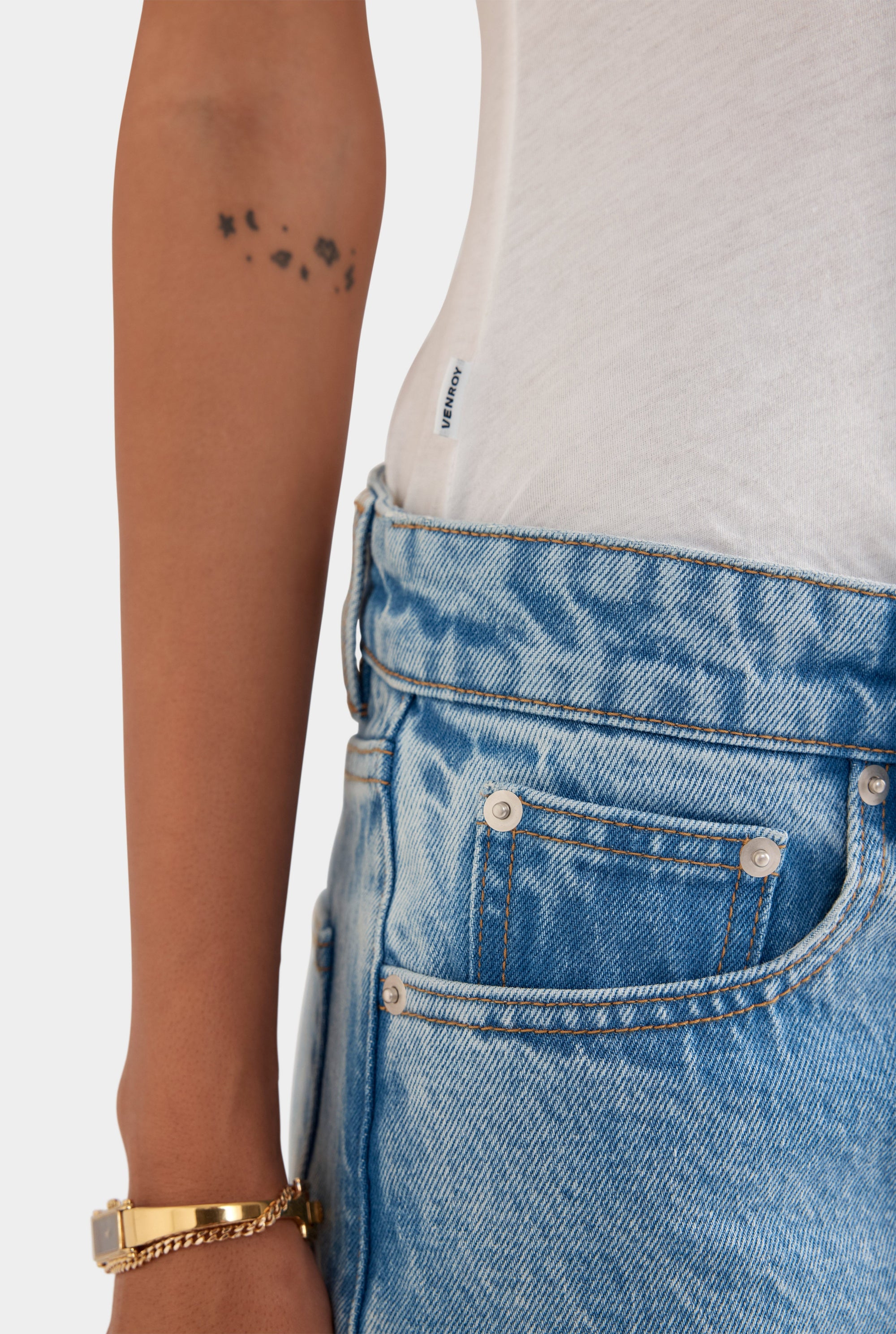 Lightweight Cotton Tank - White